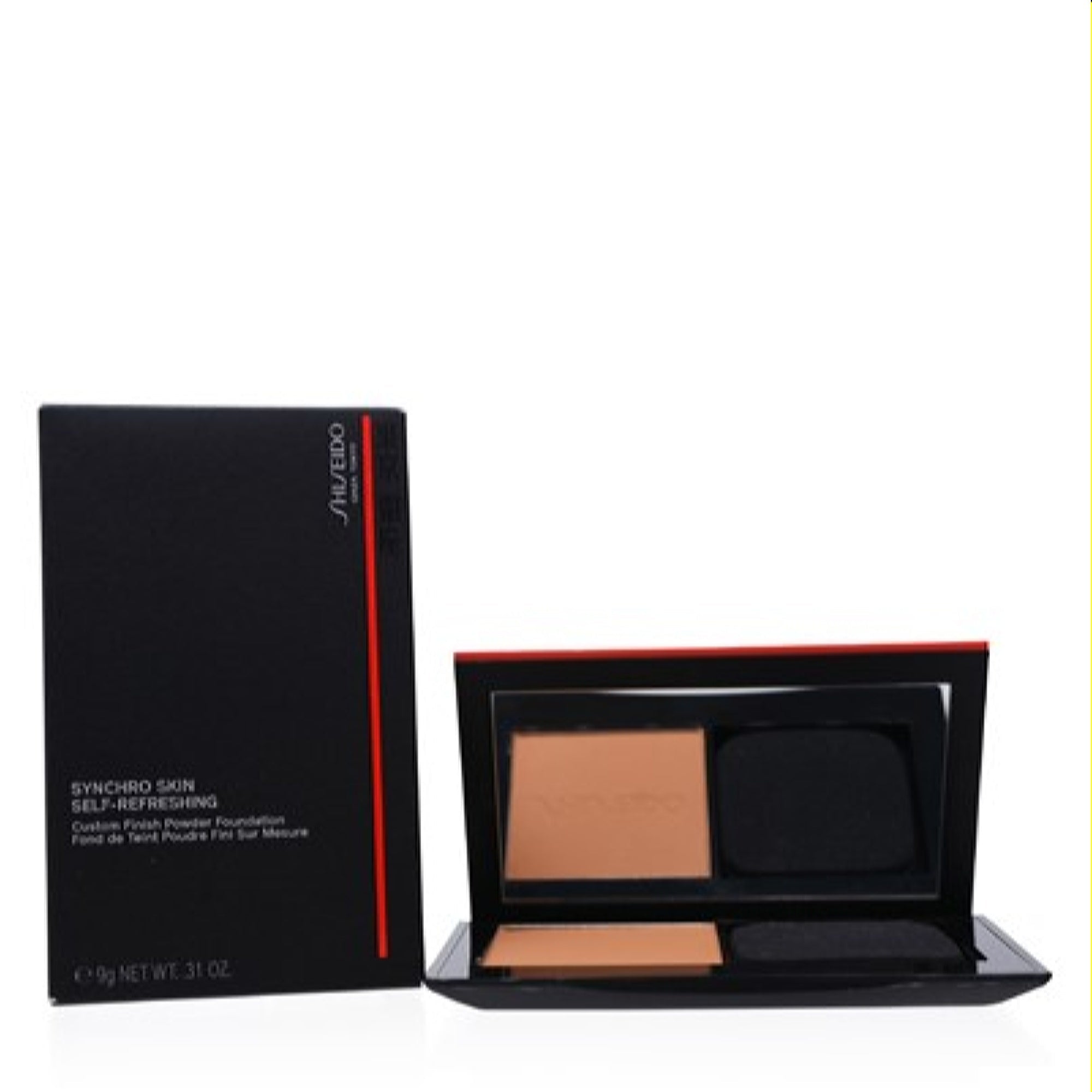 Shiseido Shiseido Synchro Skin Self-Refreshing Powder Foundation (410 Sunstone) 0.31 Oz 729238161245