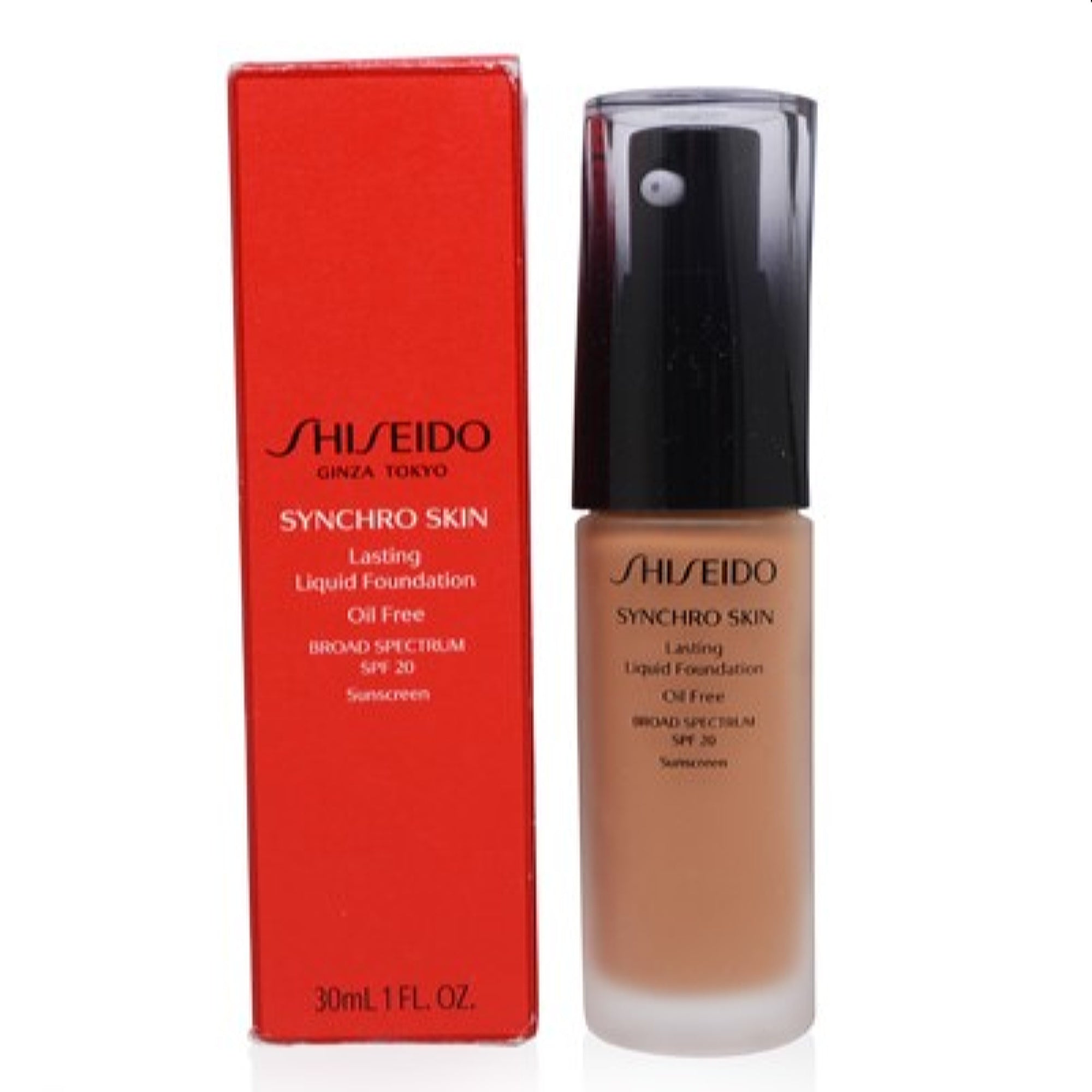 Shiseido Shiseido Synchro Skin Spf 20 Lasting Liquid Foundation (5)Neutral 1.0 Oz (30 Ml) 730852131231