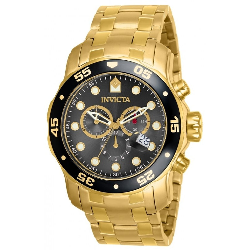 Invicta Pro Diver Quartz Scuba Black Dial Men's Watch 80064