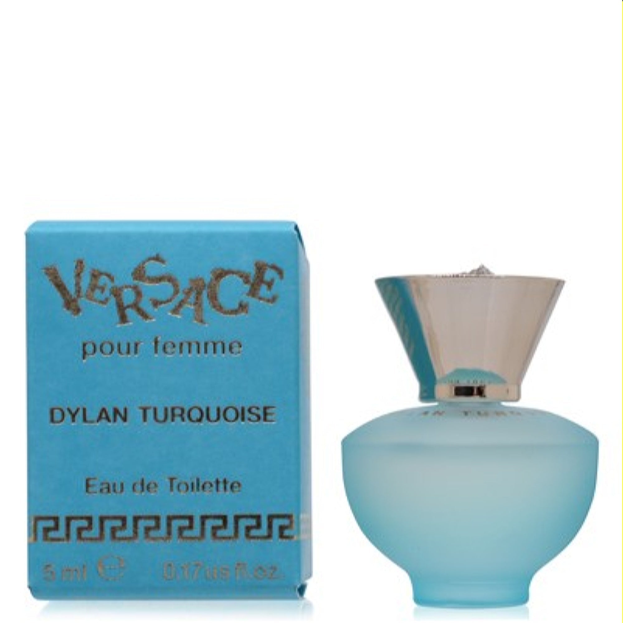 Versace Women's Dylan Blue Turquoise Versace Edt Splash Mini 0.17 Oz (5.0 Ml) 8011003858583