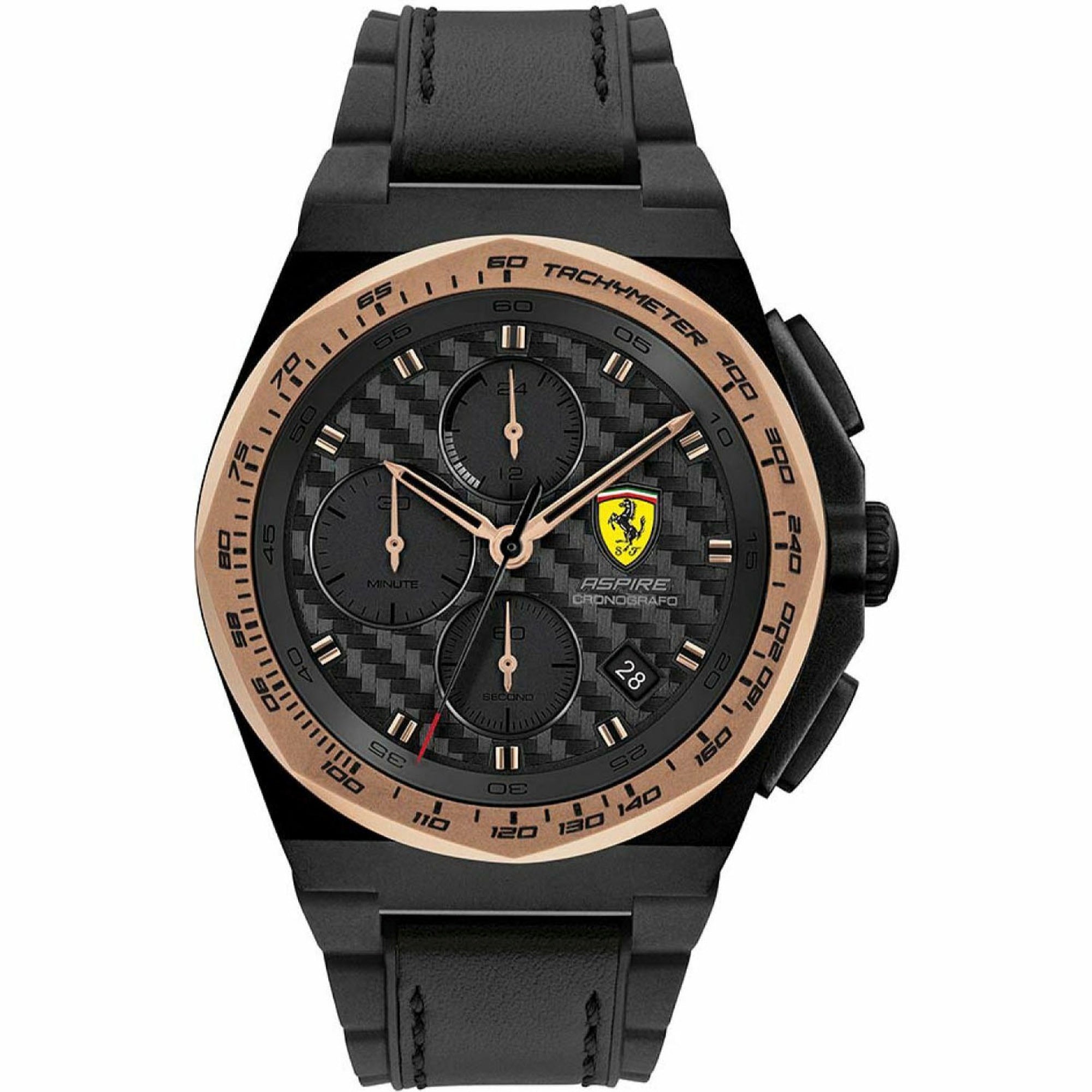 Ferrari Quartz Scuderia Black Dial Men's Watch 830867