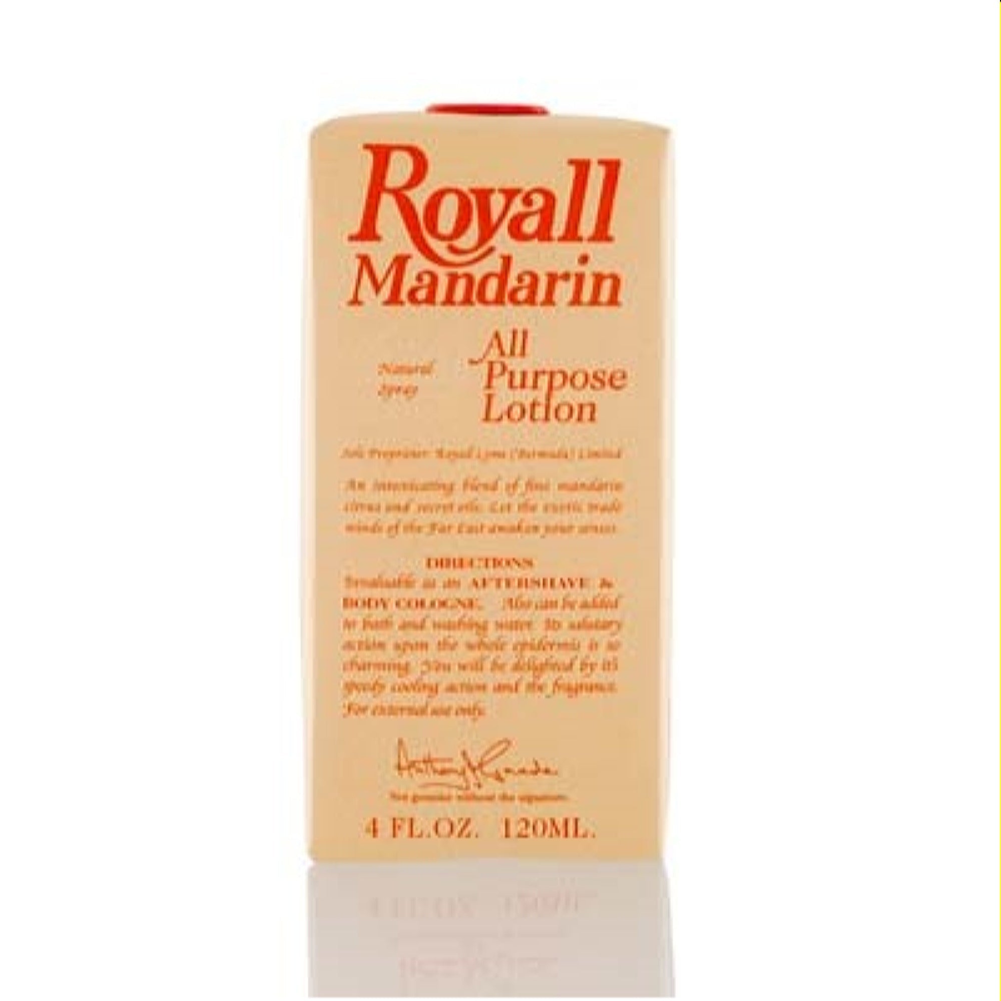 Royall Fragrances Royall Mandarin Orange Royall Fragrances All Purpose Lotion Spray 4.0 Oz 895670002627