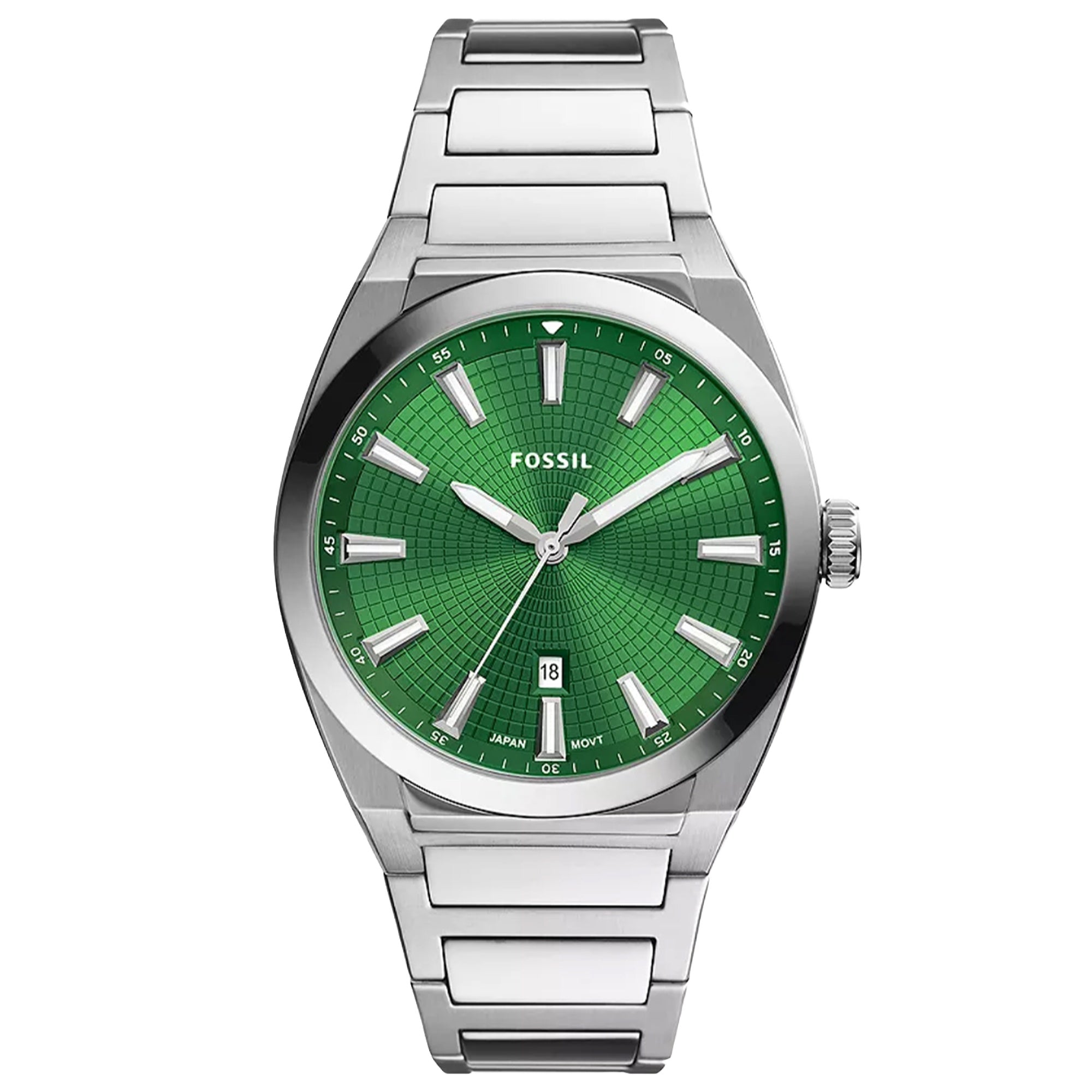 Fossil Quartz Everett Green Dial Men's Watch FS5983