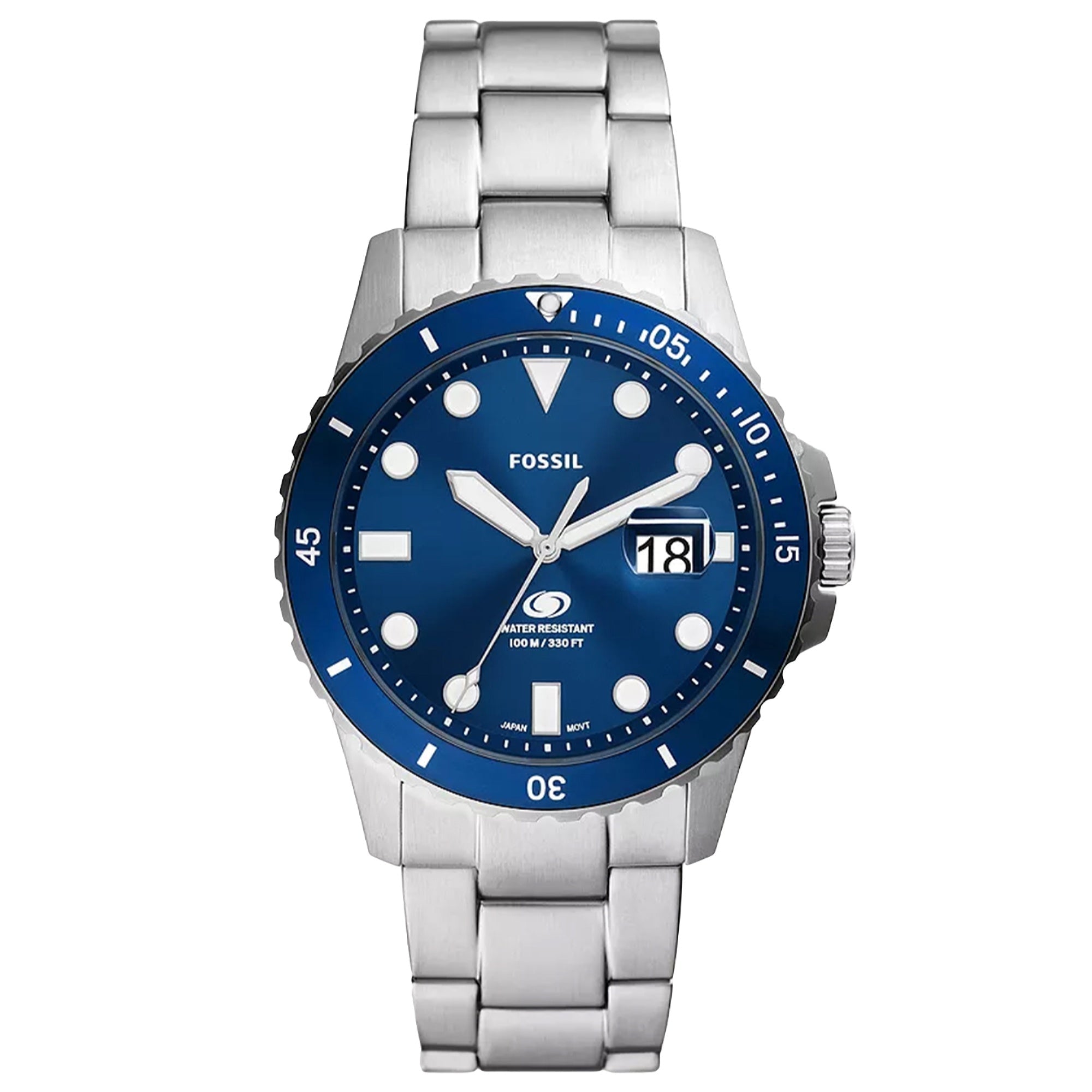 Fossil Quartz Dive Blue Dial Men's Watch FS6029