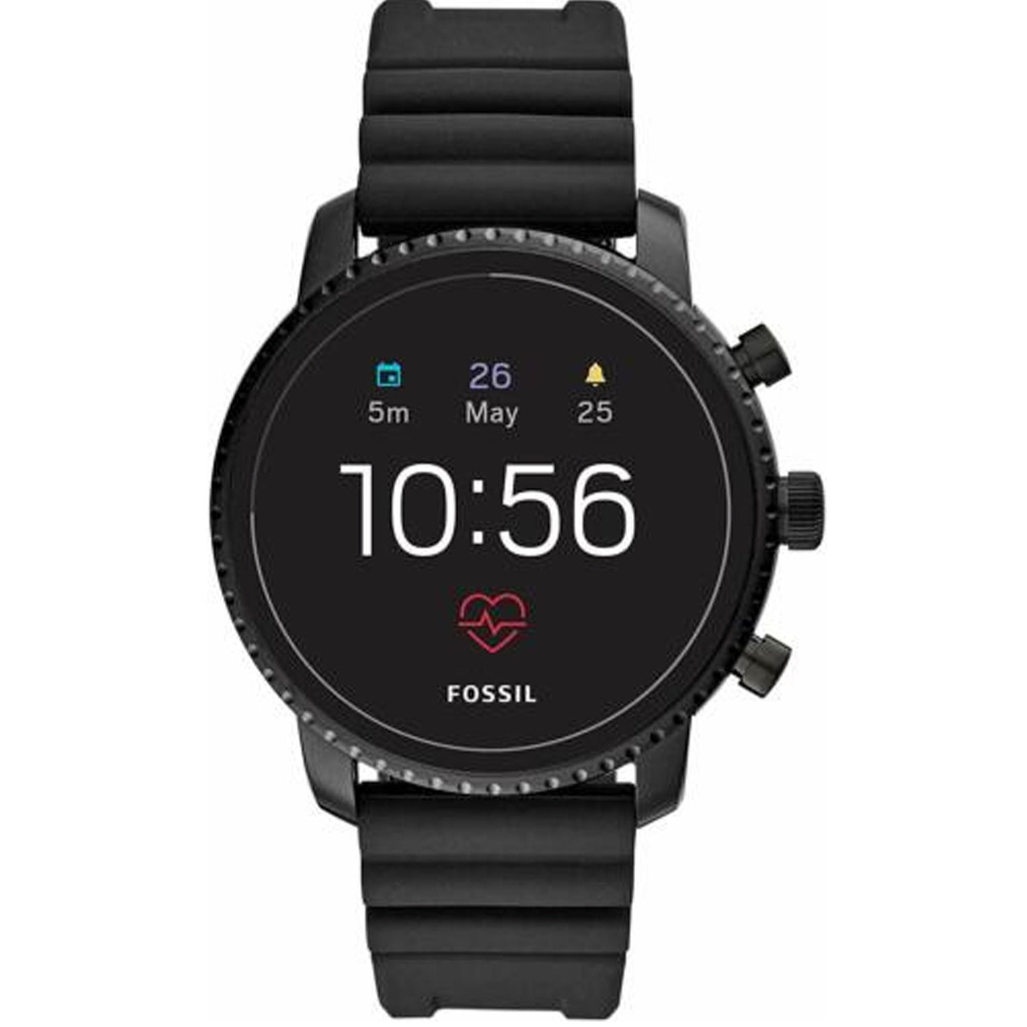 Fossil Quartz Explorist Black Dial Men's Watch FTW4018