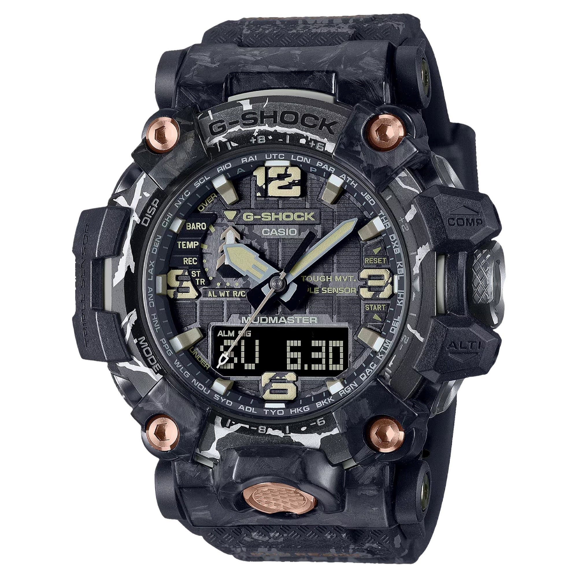 Casio Quartz G-Shock Black Dial Men's Watch GWG2000CR-1A