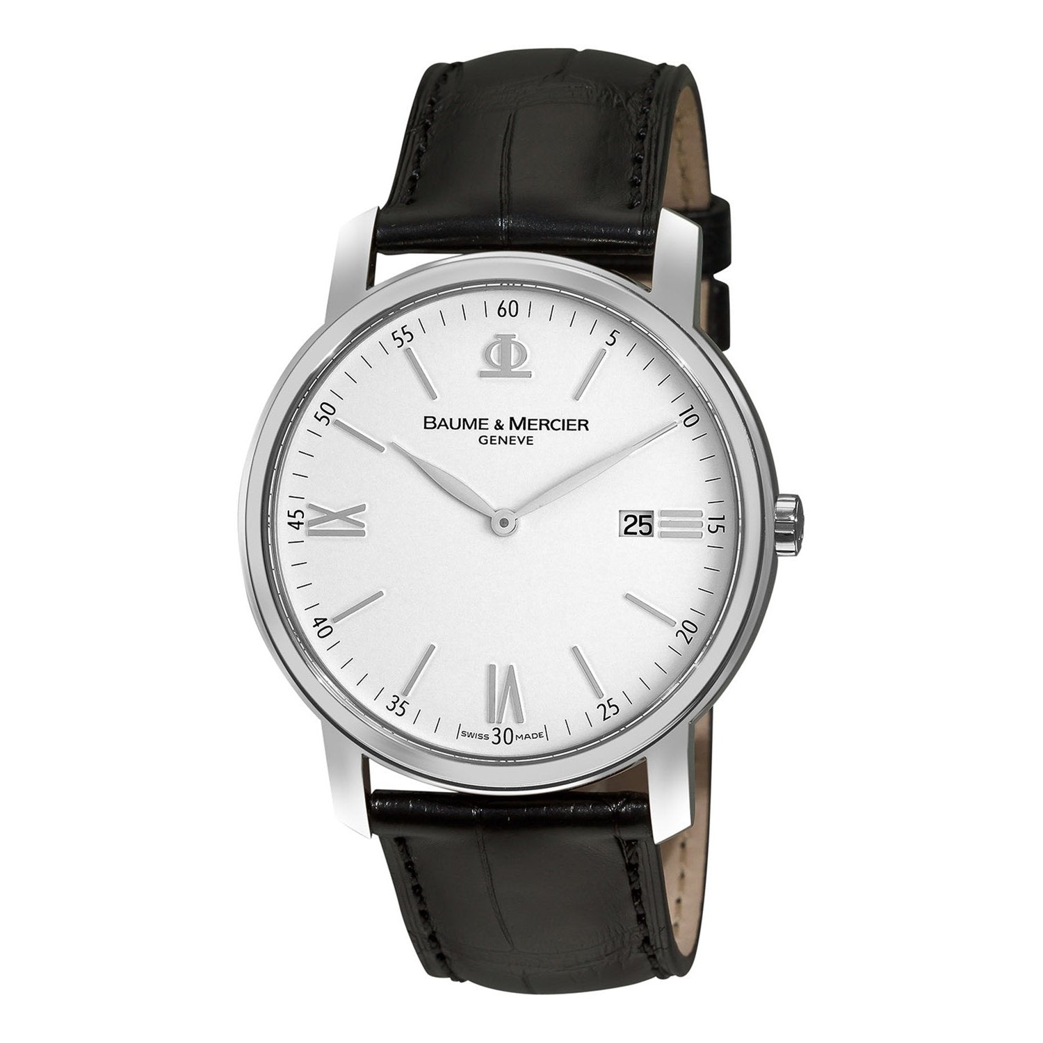Baume & Mercier Classima Executives Quartz Silver Dial Men's Watch MOA08485