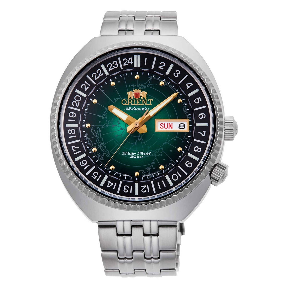 Orient Automatic Green Dial Men's Watch RA-AA0E02E19B