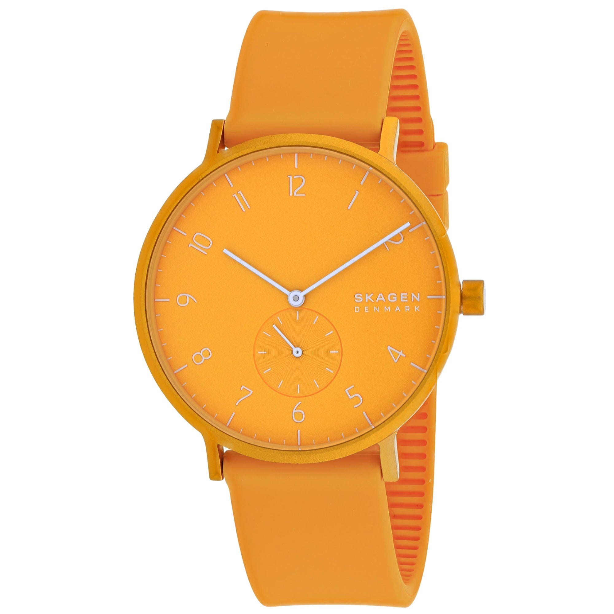 Skagen Quartz Aaren Kulor Orange Dial Men's Watch SKW6510