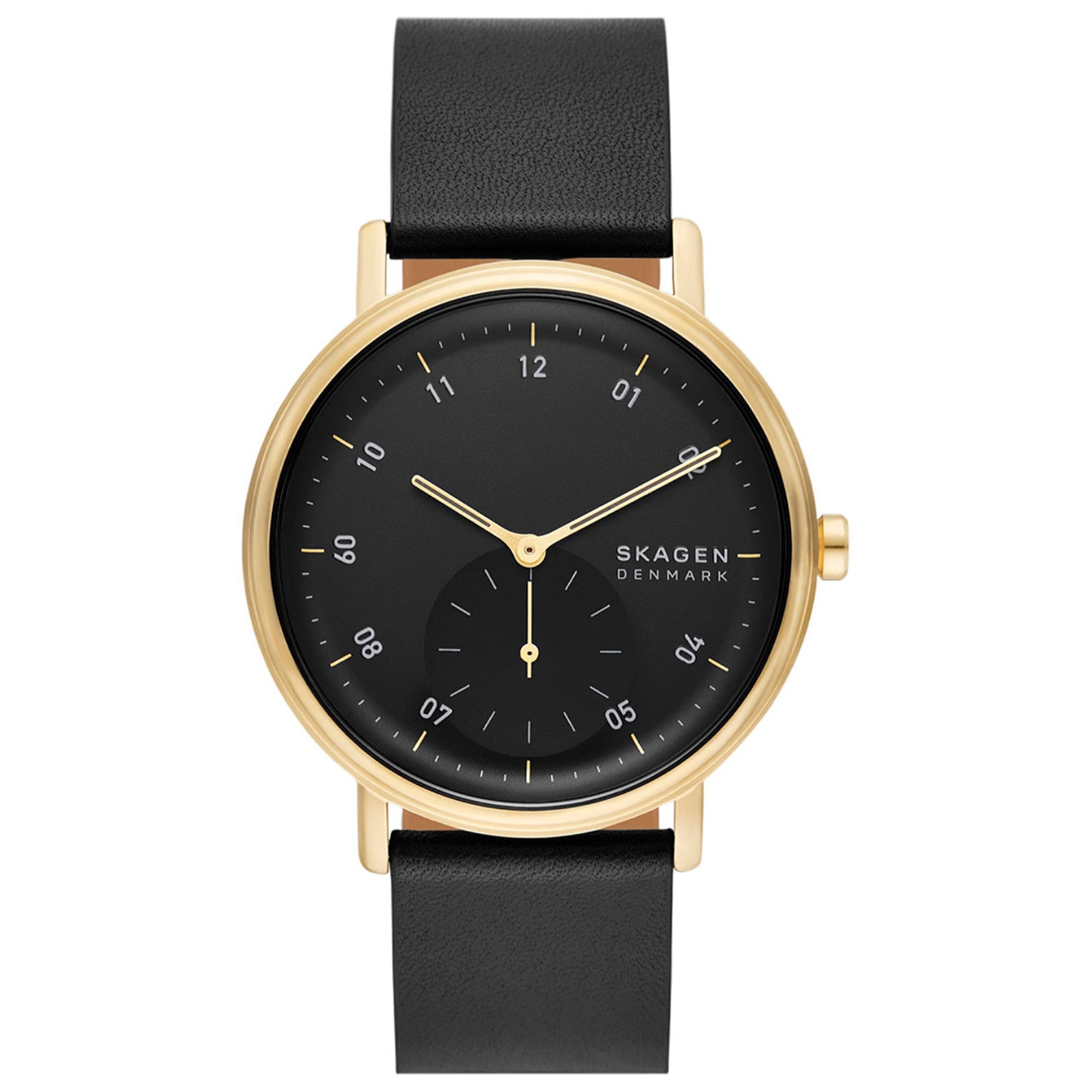 Skagen Quartz Kuppel Black Dial Men's Watch SKW6896