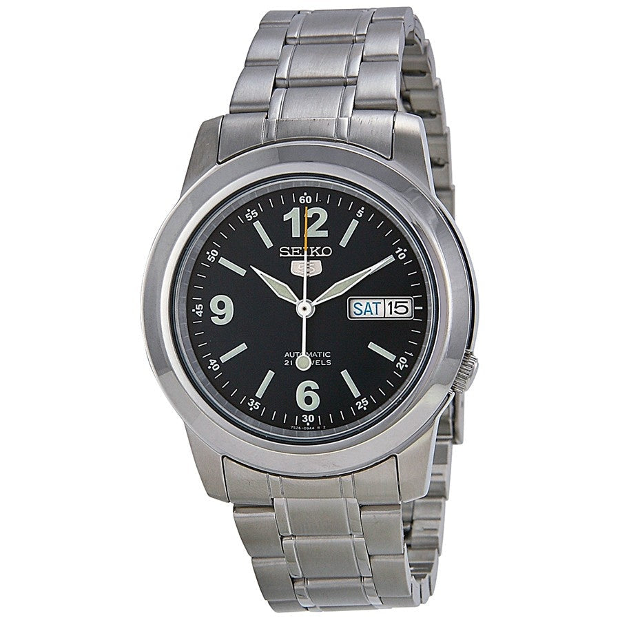 Seiko Seiko 5 Automatic Black Dial Men's Watch SNKE61