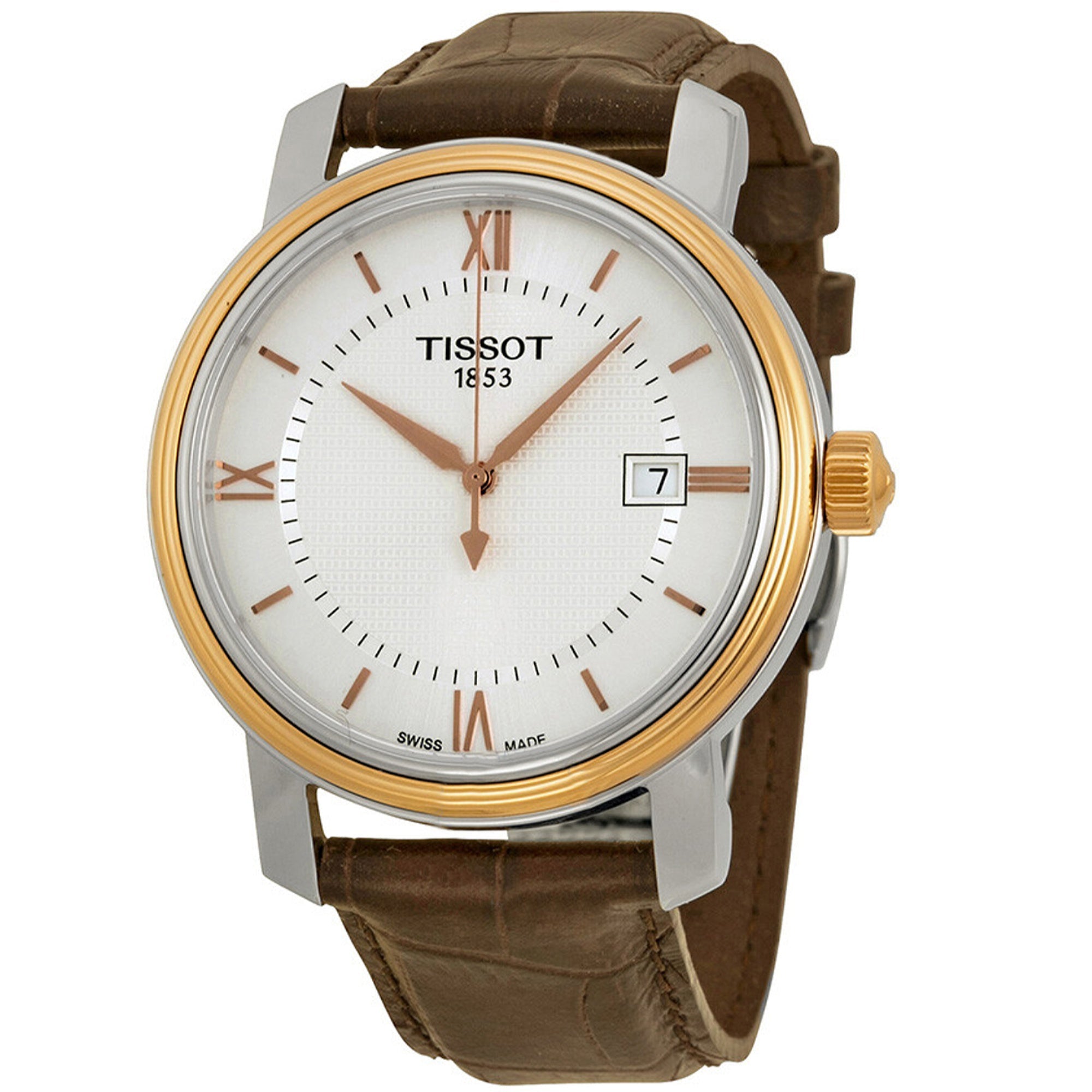 Tissot Quartz Bridgeport Silver Dial Men's Watch T0974102603800