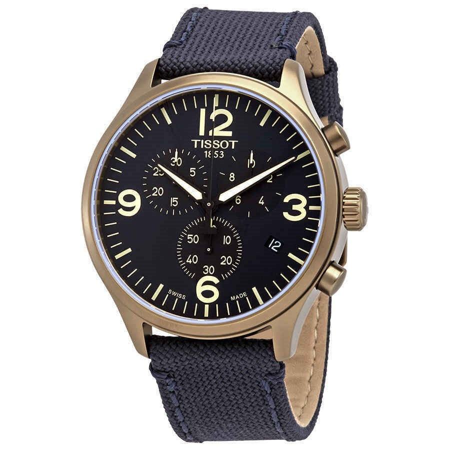 Tissot Chrono XL Quartz Chronograph Blue Dial Men's Watch T1166173705701