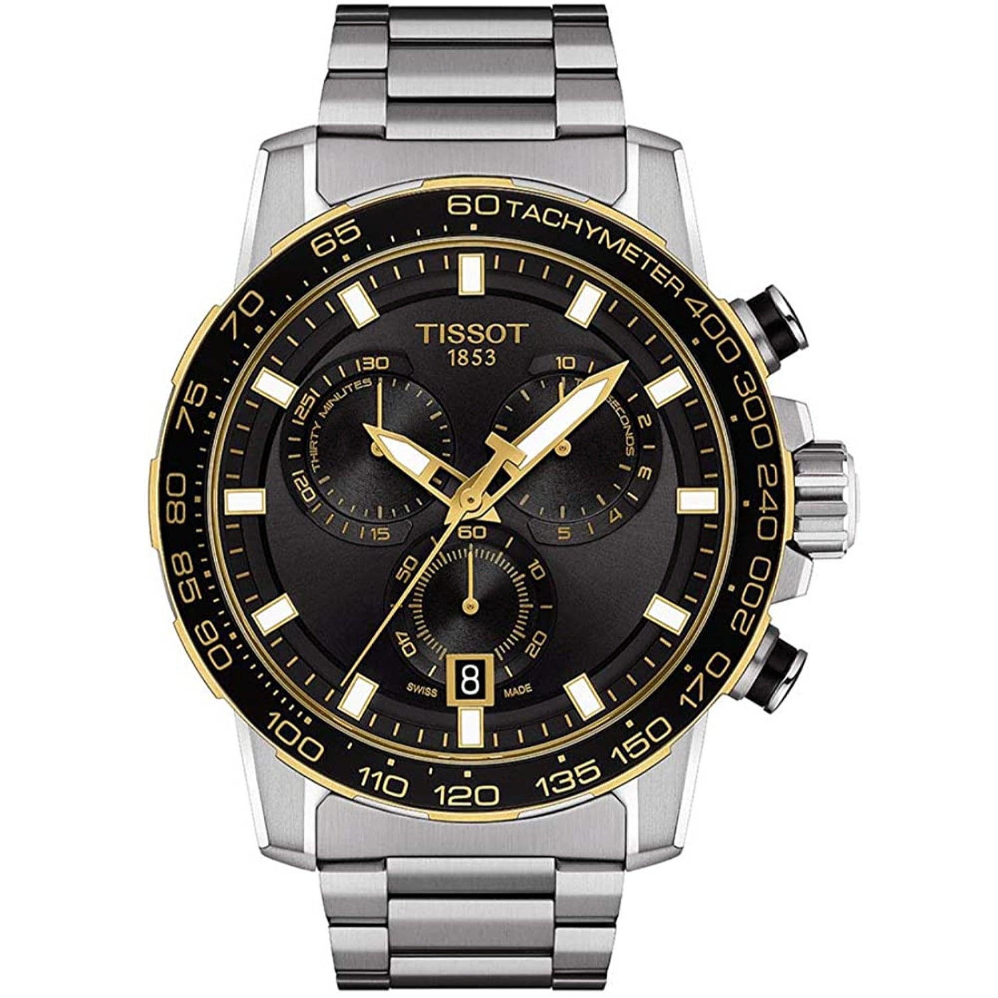 Tissot Quartz Supersport Black Dial Men's Watch T1256172105100