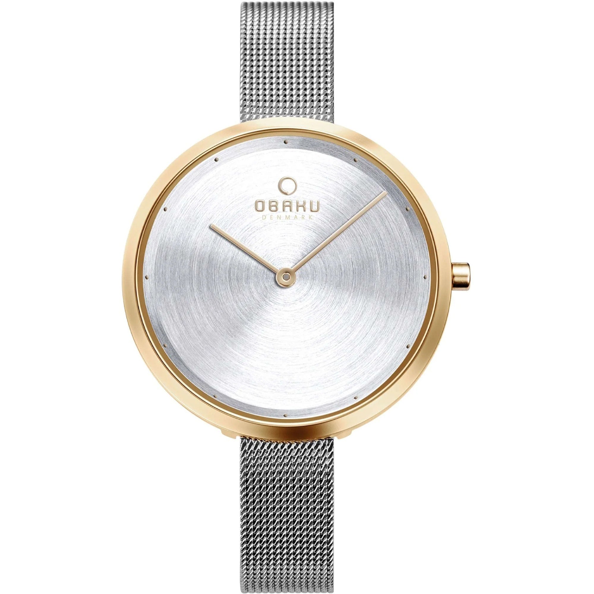 Obaku Quartz Classic Silver Dial Women's Watch V227LXGIMC