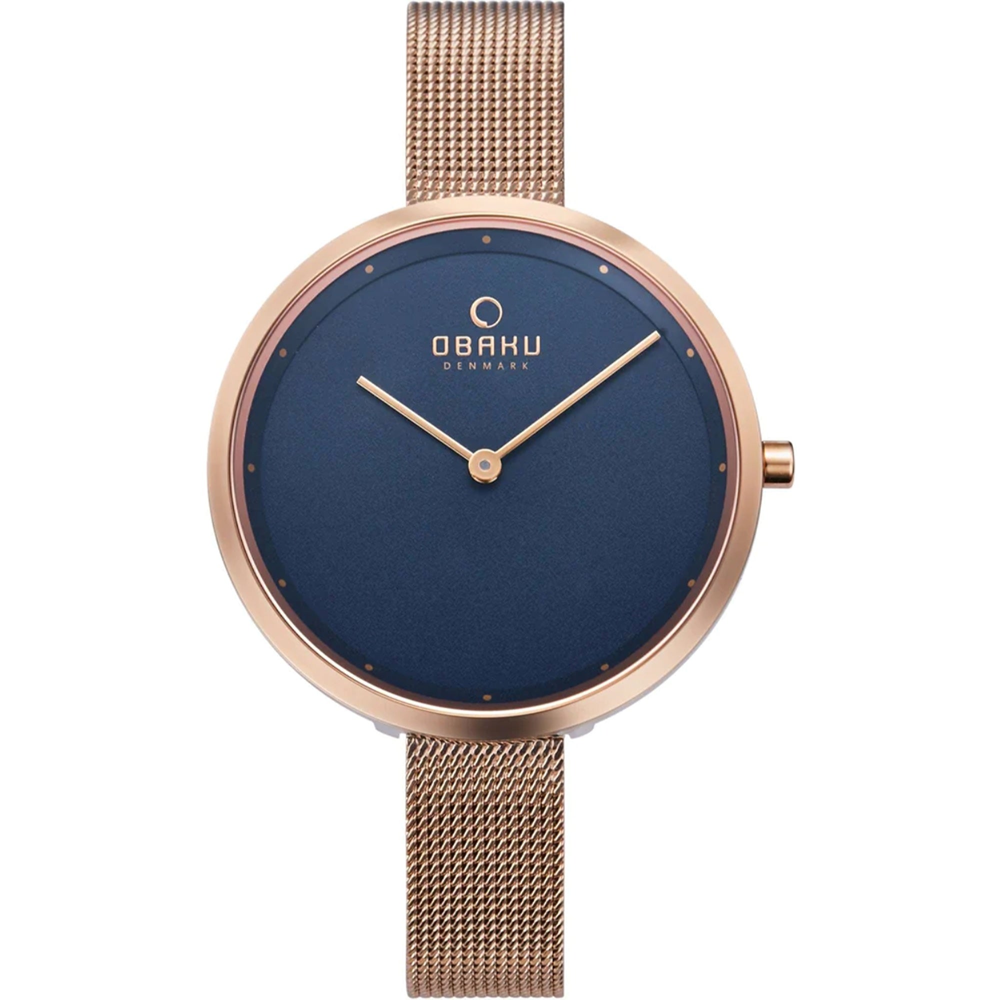 Obaku Quartz Classic Blue Dial Women's Watch V227LXVLMV