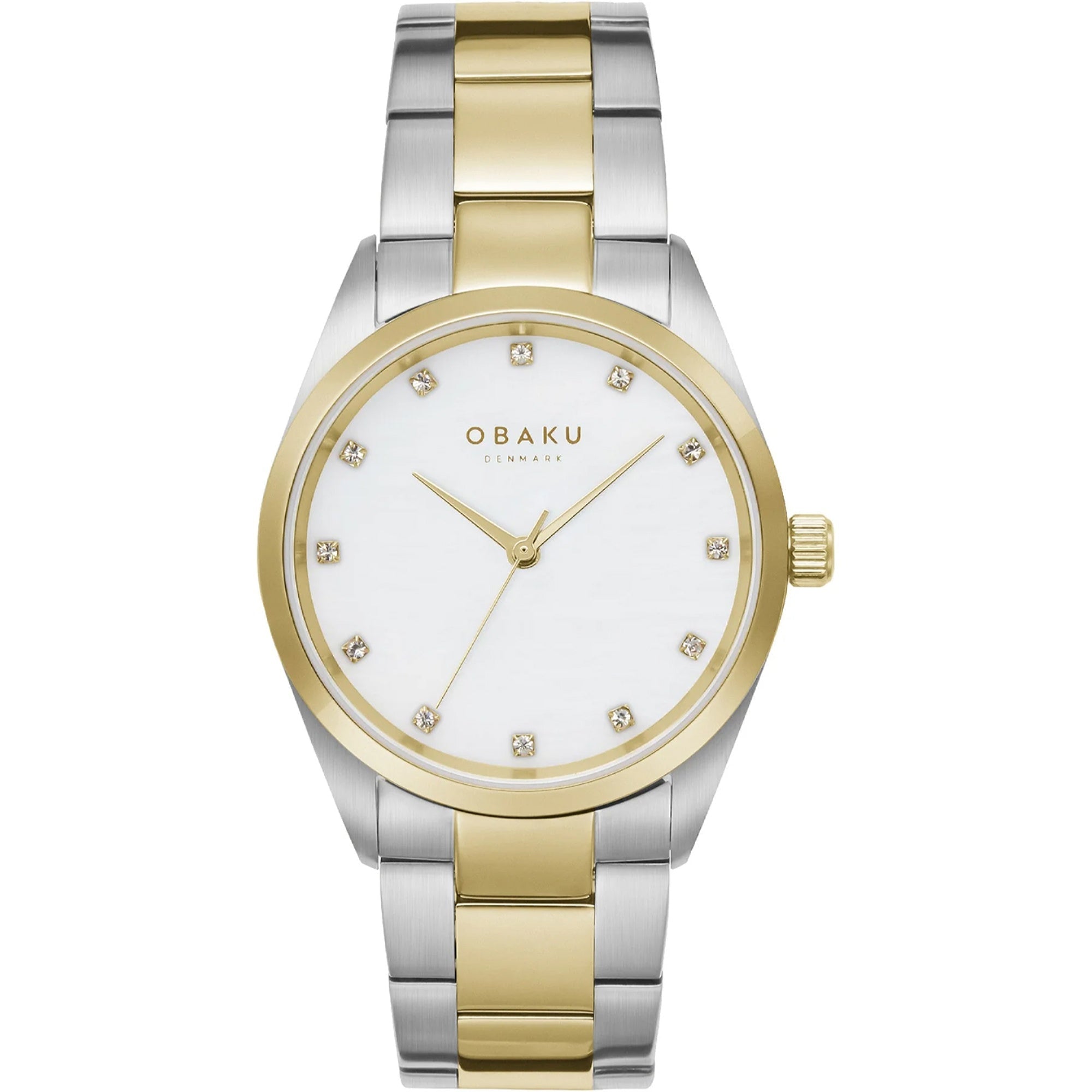 Obaku Quartz Chili Butter White Dial Women's Watch V263LXFWSF