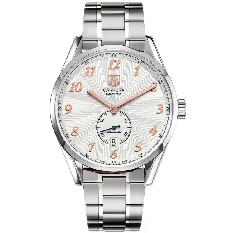 Tag Heuer Carrera Calibre 6 Automatic Automatic Silver Dial Men's Watch WAS2112.BA0732