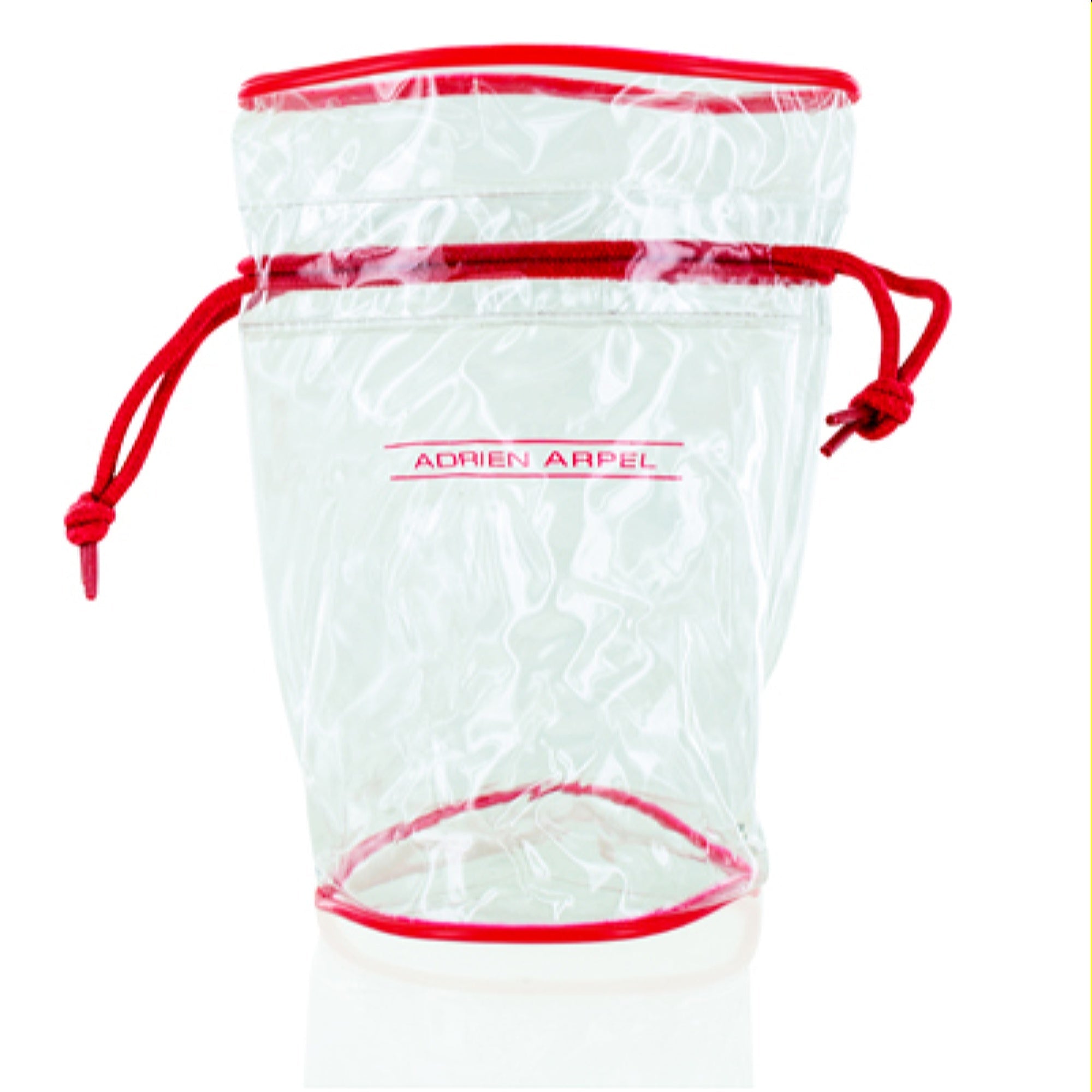 Adrien Arpel  Adrien Arpel Red And Clear Bag 0072408602681