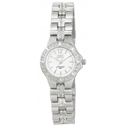Invicta Quartz Wildflower White Dial Women's Watch 0126