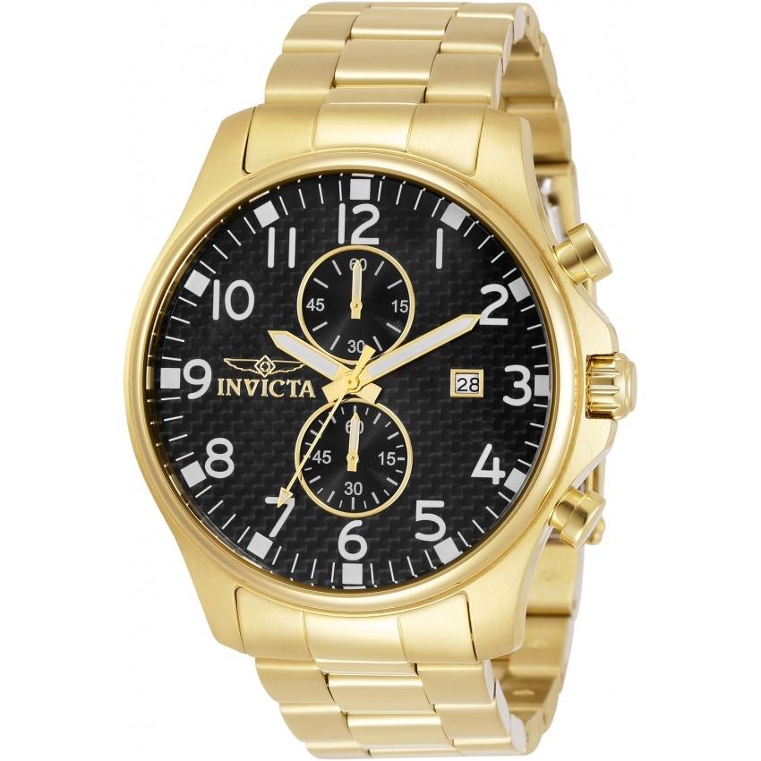 Invicta Quartz Specialty Black Dial Men's Watch 0382