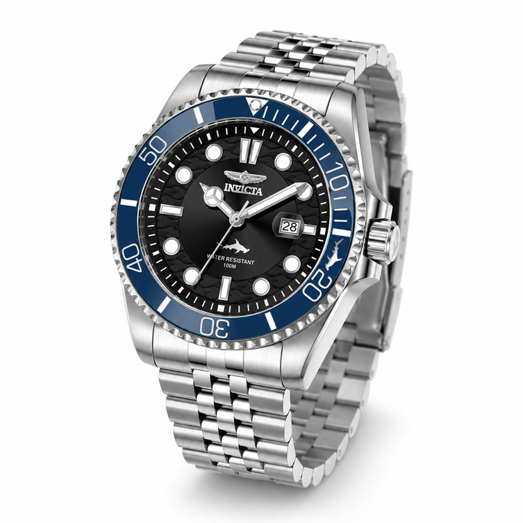 Invicta Quartz Pro Diver Black Dial Men's Watch 50805