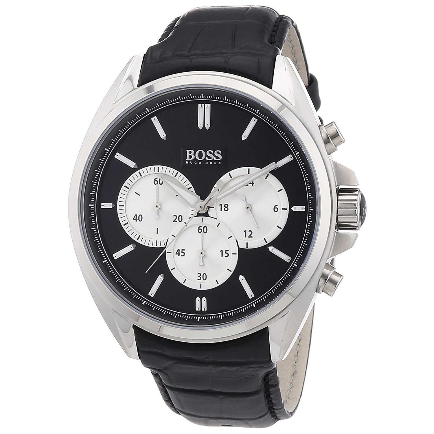 Hugo Boss  Quartz Chronograph Silver Dial Men's Watch 1512879