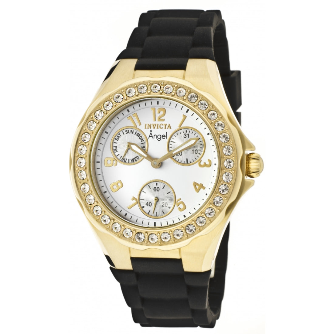 Invicta Quartz Angel White Dial Women's Watch 1643