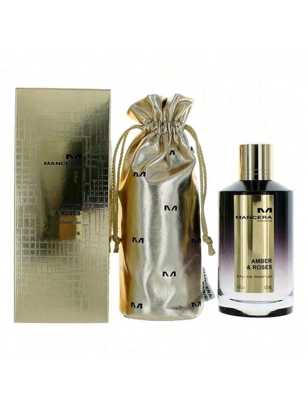 Amber & Roses by Mancera Paris EDP Spray 4.0 Oz - Women 3760265190003