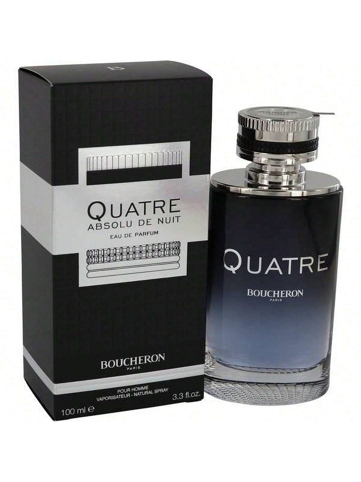 Quatre Pour Homme by Boucheron EDT Spray 3.3 Oz - Men 3386460066136