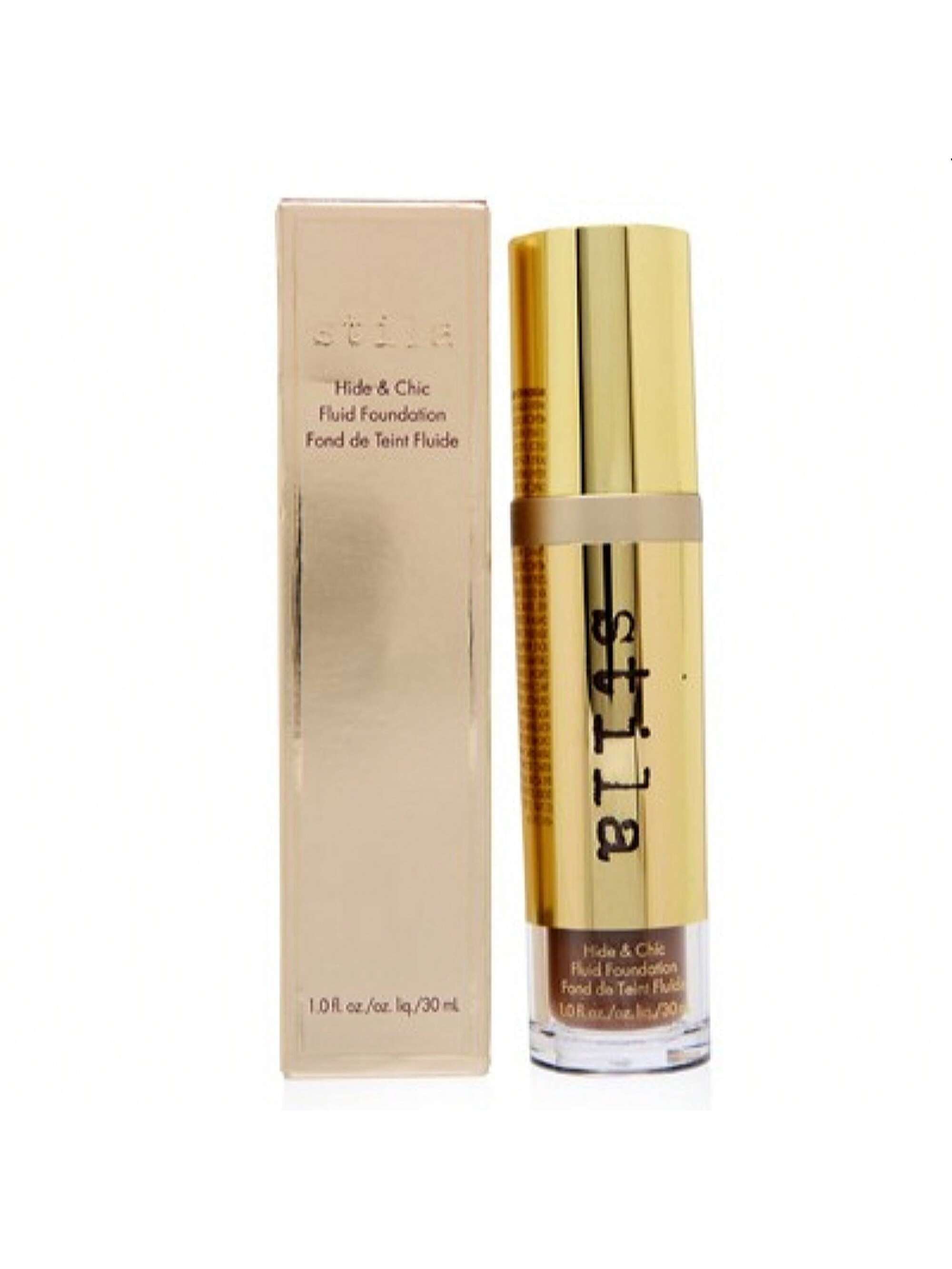Hide & Chic Fluid Foundation (Deep 5) by Stila 1 Oz 094800357143