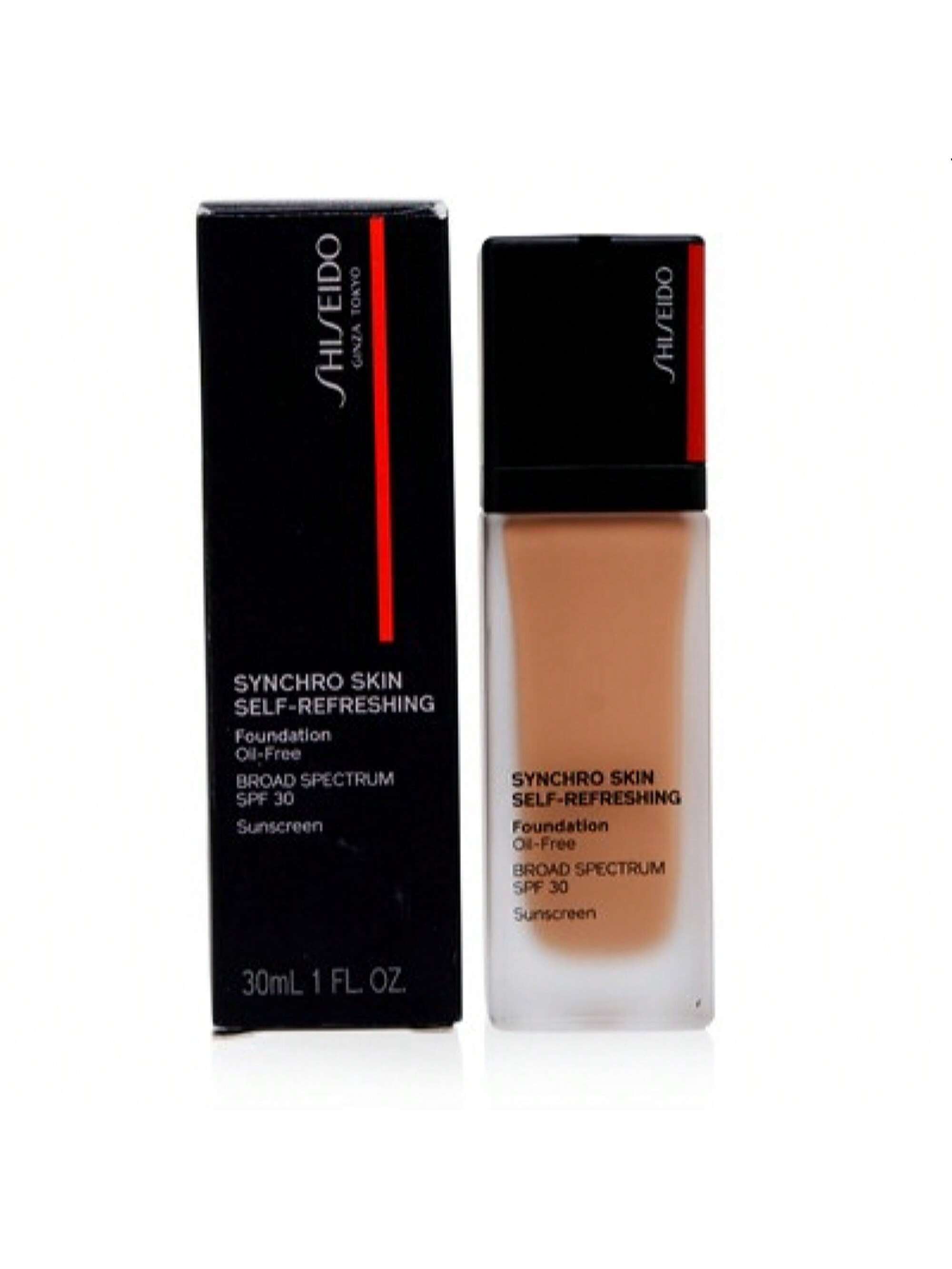 Synchro Skin Self -Refreshing Foundation (410) Sandstone by Shiseido 1 Oz 730852160903