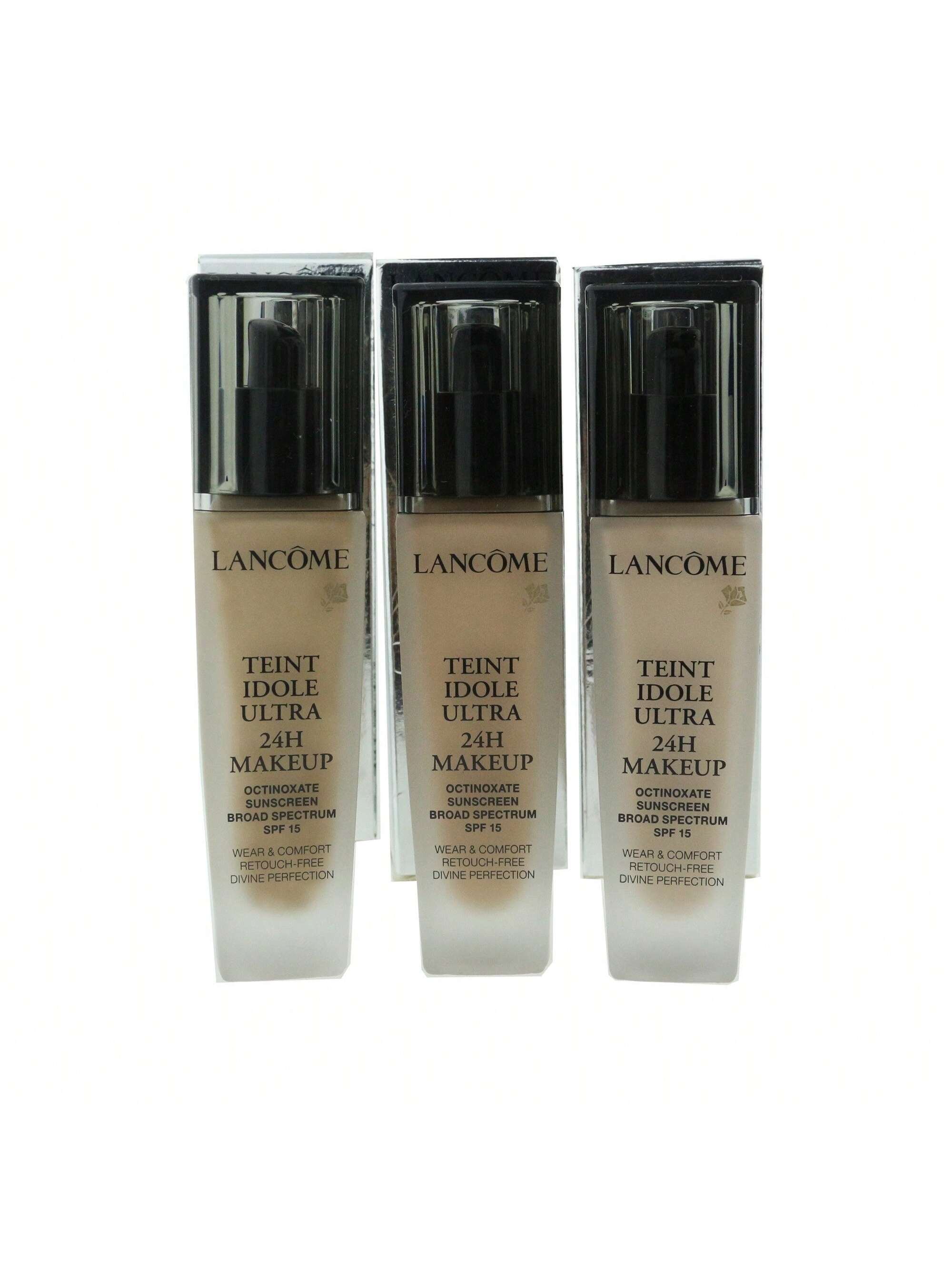Teint Idole Ultra 24H Long Wear Foundation (555 Suede C) by Lancome 1 Oz 3605970971359