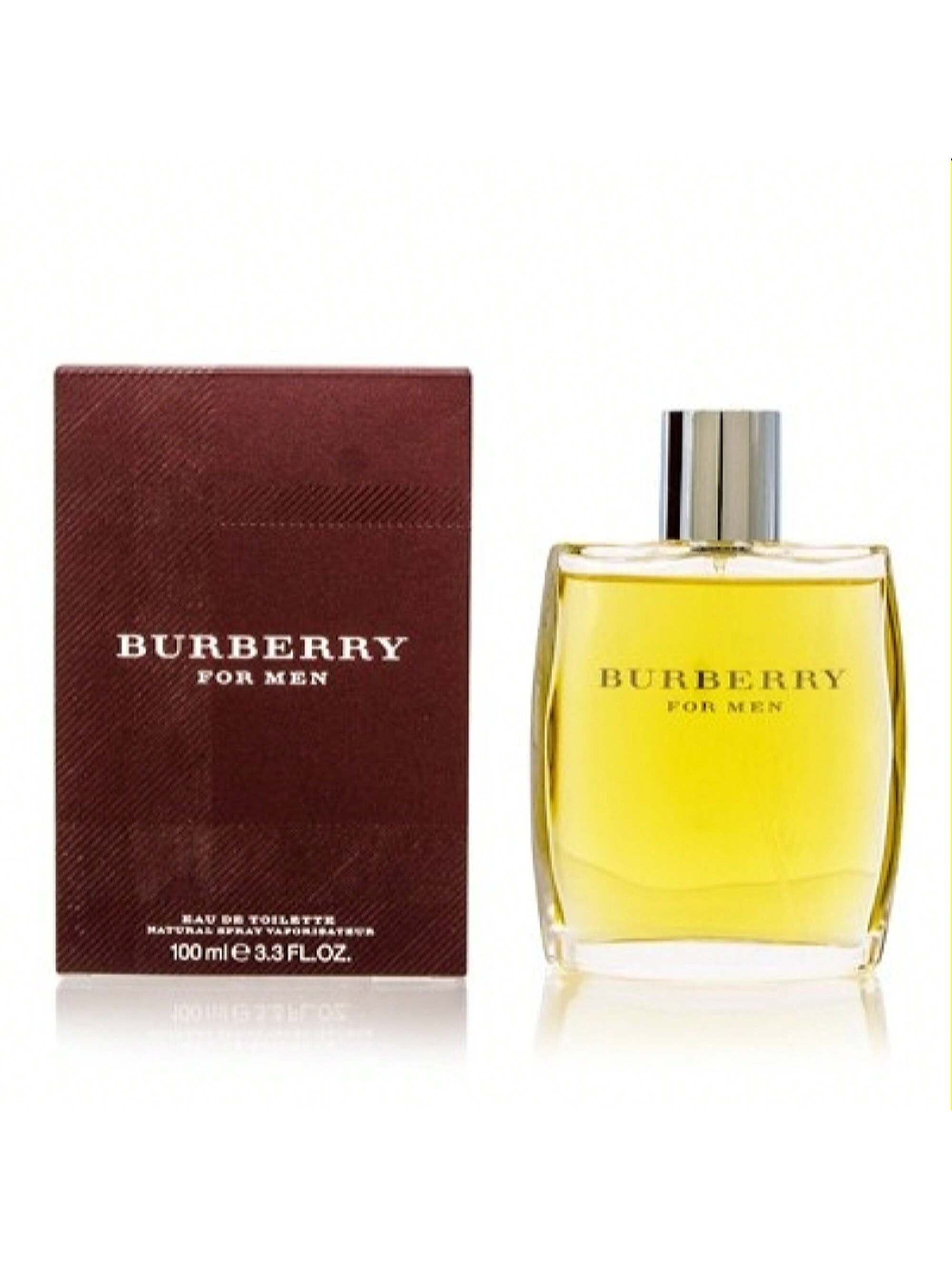 Burberry For Men by Burberry EDT Spray 3.3 Oz - Men 3614226905758