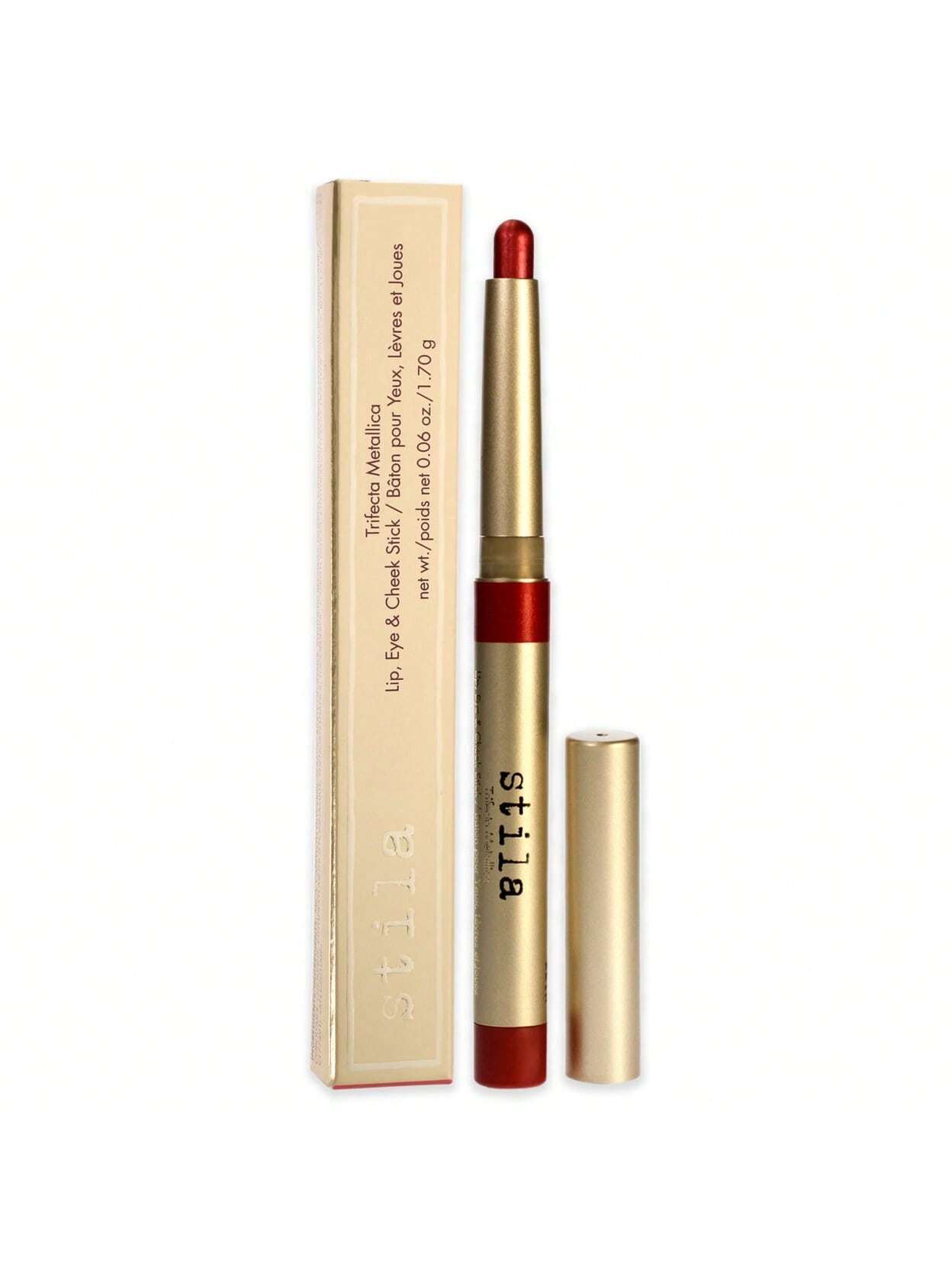 Trifecta Metallica Lip, Eye & Cheekstick by Stila 0.06 Oz 094800358904