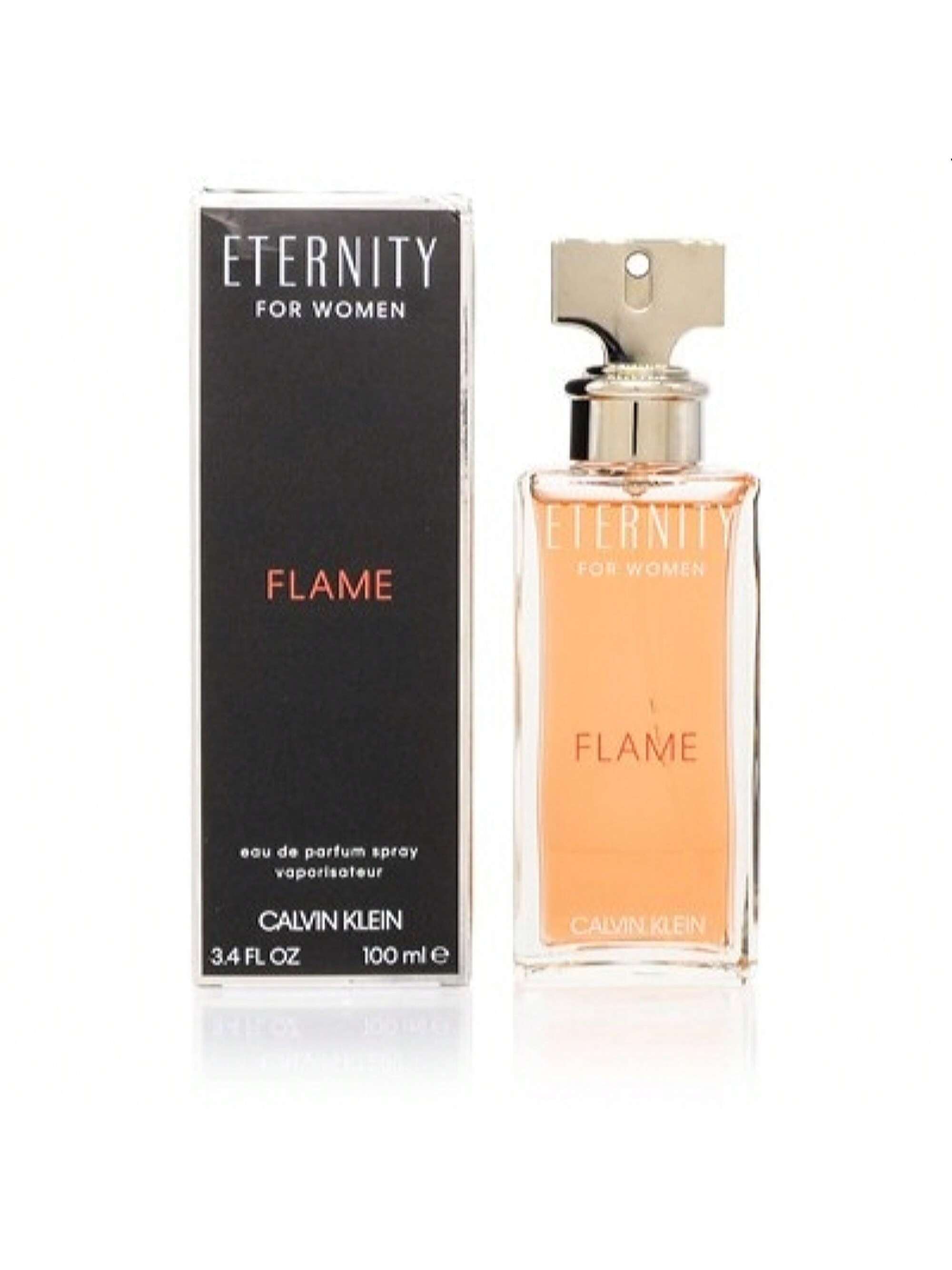 Eternity Flame by Calvin Klein EDP Spray 3.4 Oz - Women 3614225671333