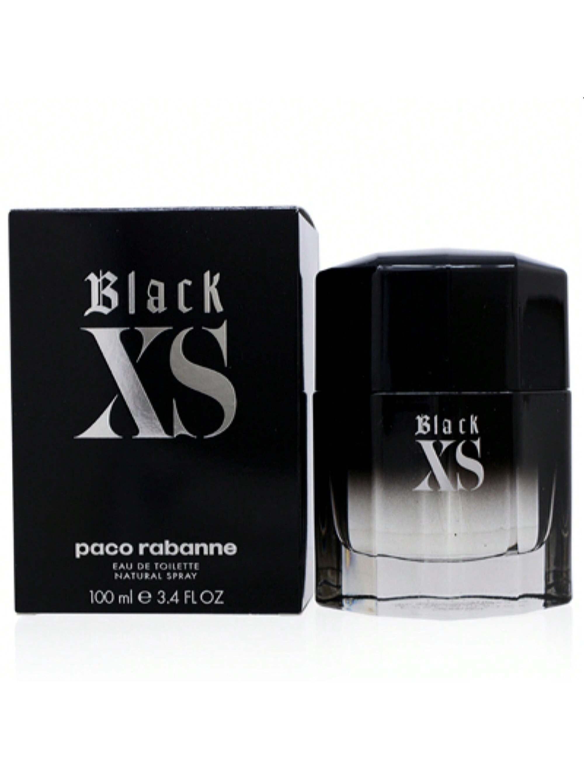 Black Xs Men by Paco Rabanne EDT Spray 3.3 Oz - Men 3349668576111