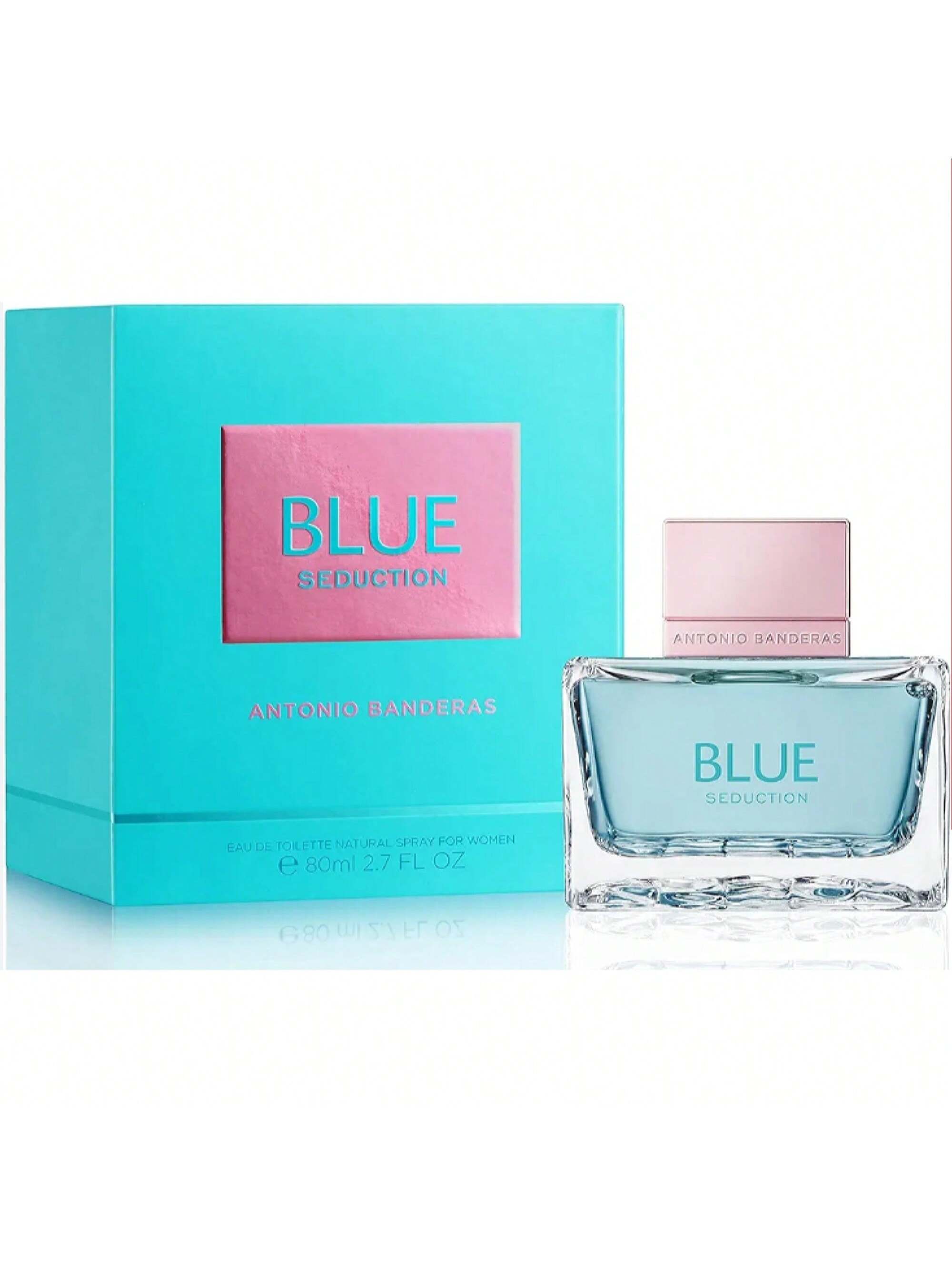 Blue Seduction by Antonio Banderas EDT Spray 2.7 Oz - Women 8411061839669
