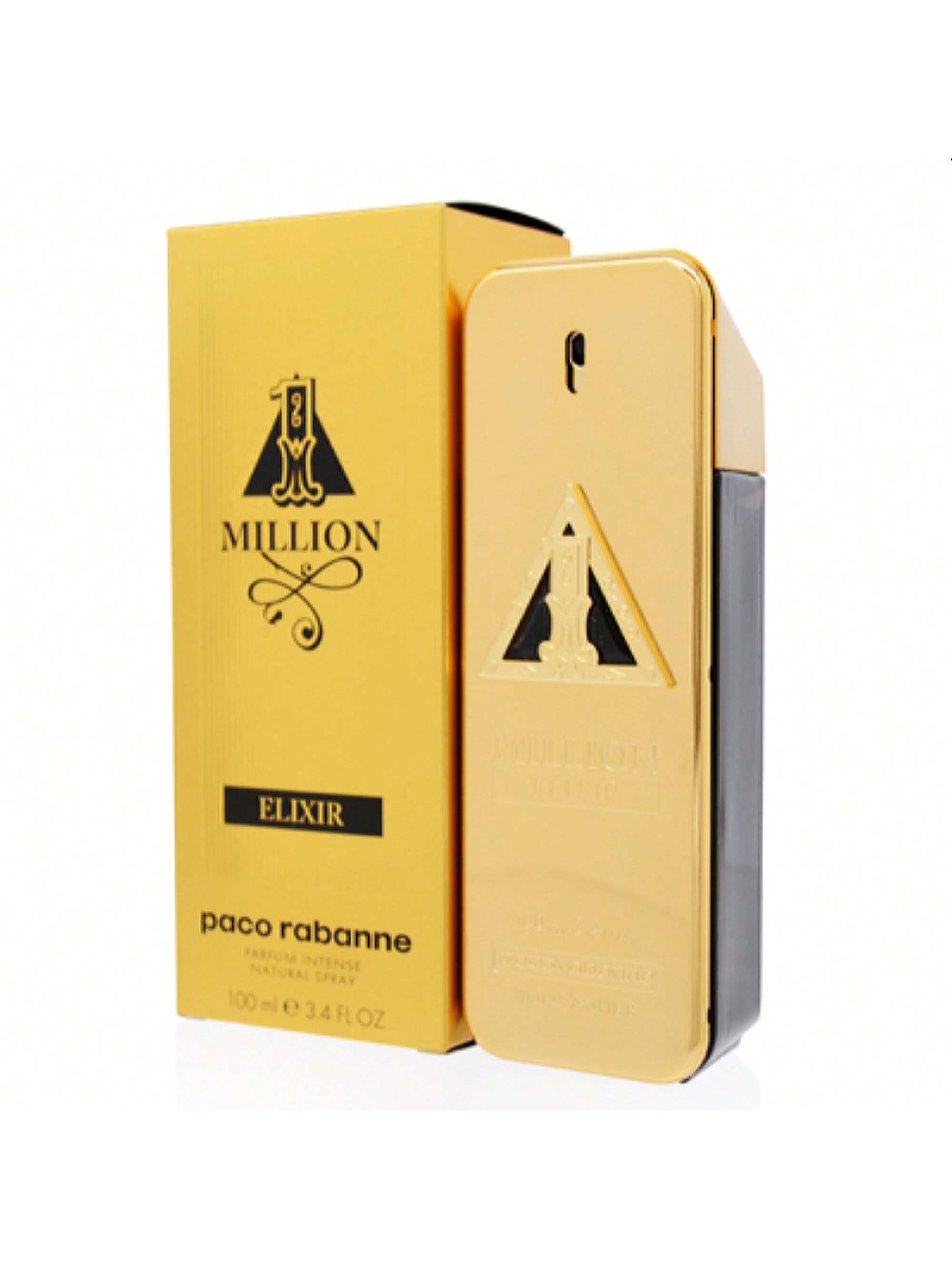 1 Million Elixir by Paco Rabanne Parfum Spray 3.4 Oz - Men 3349668600304