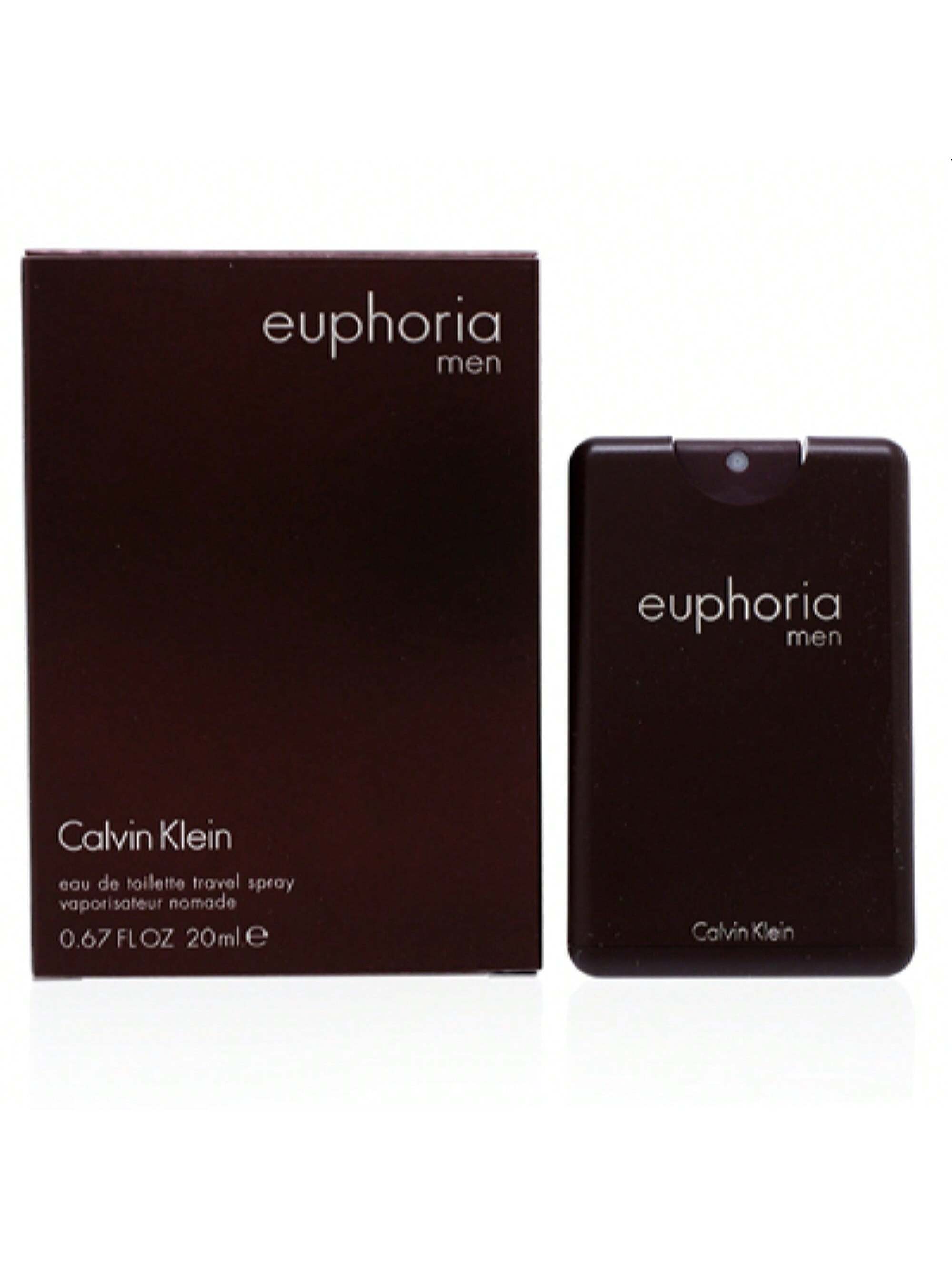 Euphoria For Men by Calvin Klein EDT Spray 0.67 Oz - Men 3607349635534