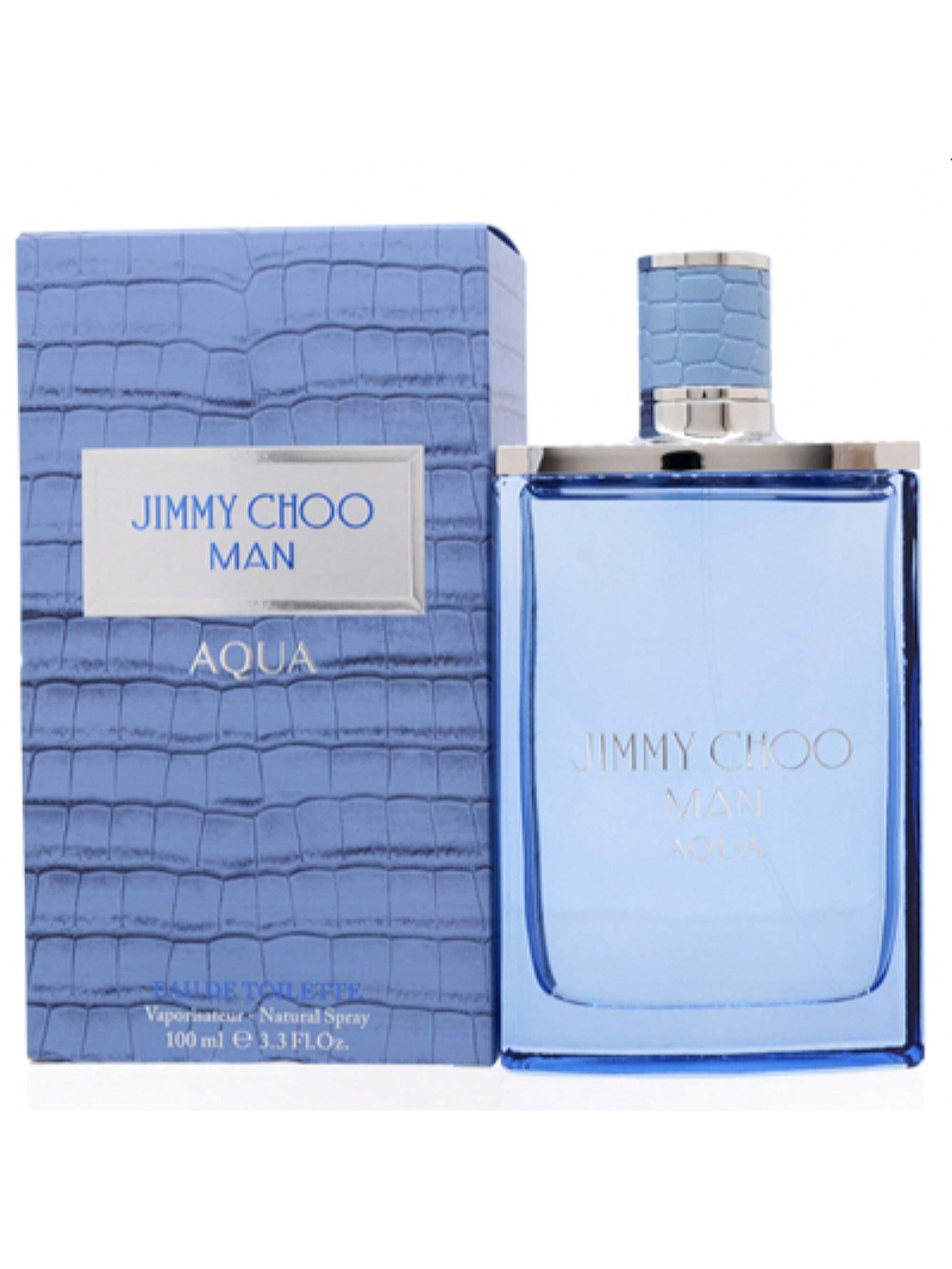 Jimmy Choo Man Aqua by Jimmy Choo EDT Spray 3.3 Oz - Men 3386460129824