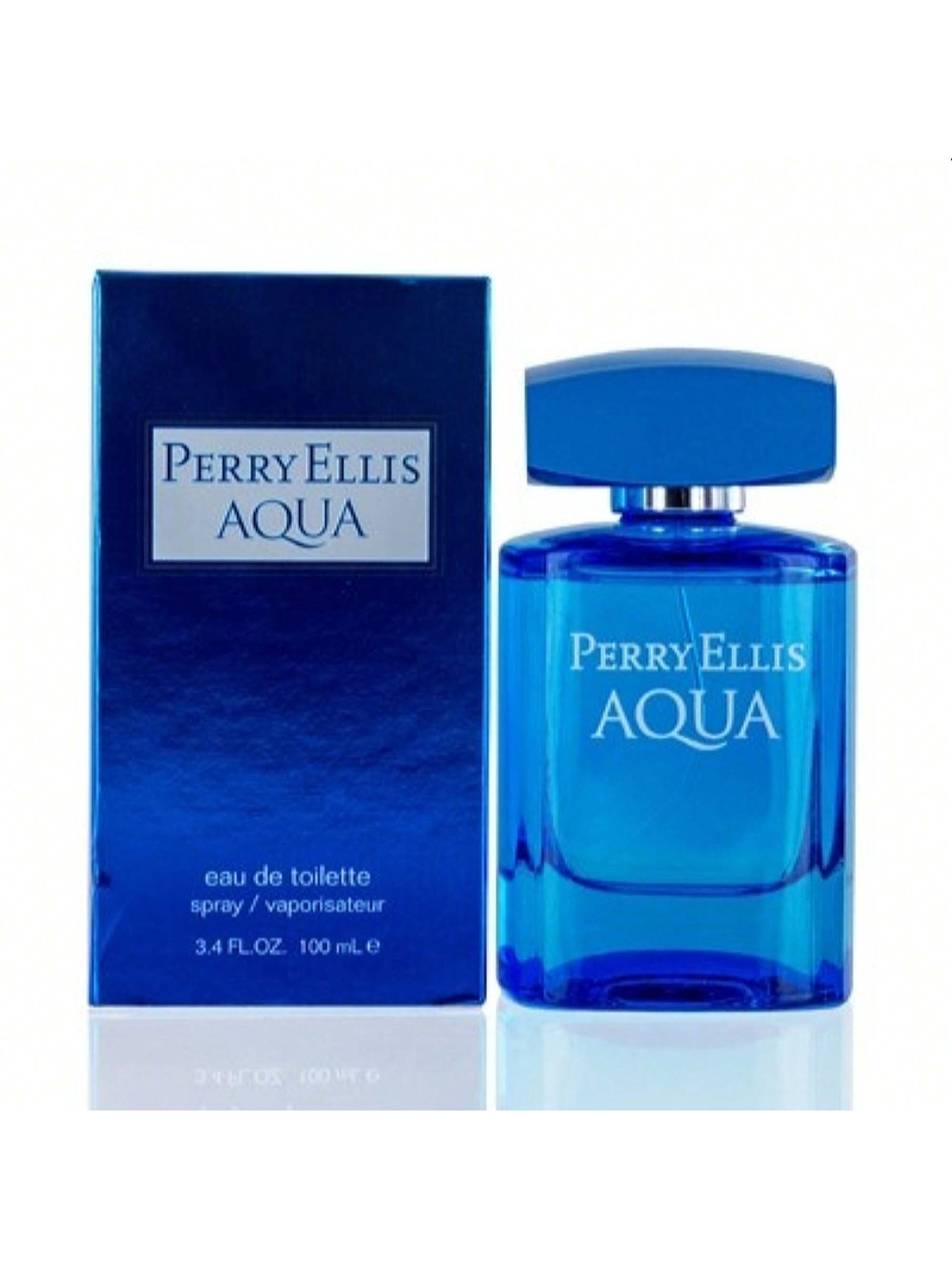 Perry Ellis Aqua by Perry Ellis EDT Spray 3.4 Oz - Men 844061006911