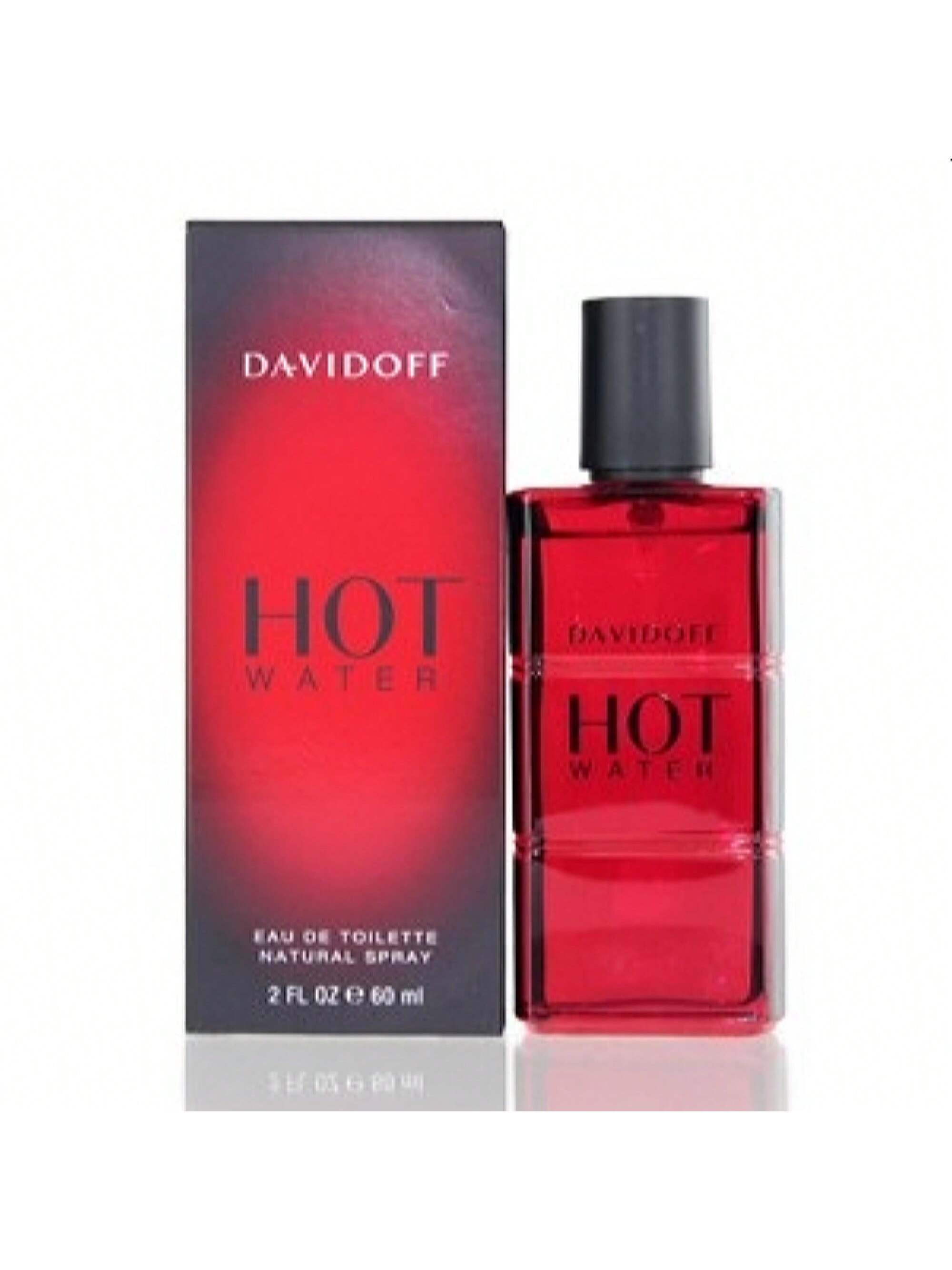 Hot Water by Davidoff EDT Spray 2.0 Oz - Men 3414200908559