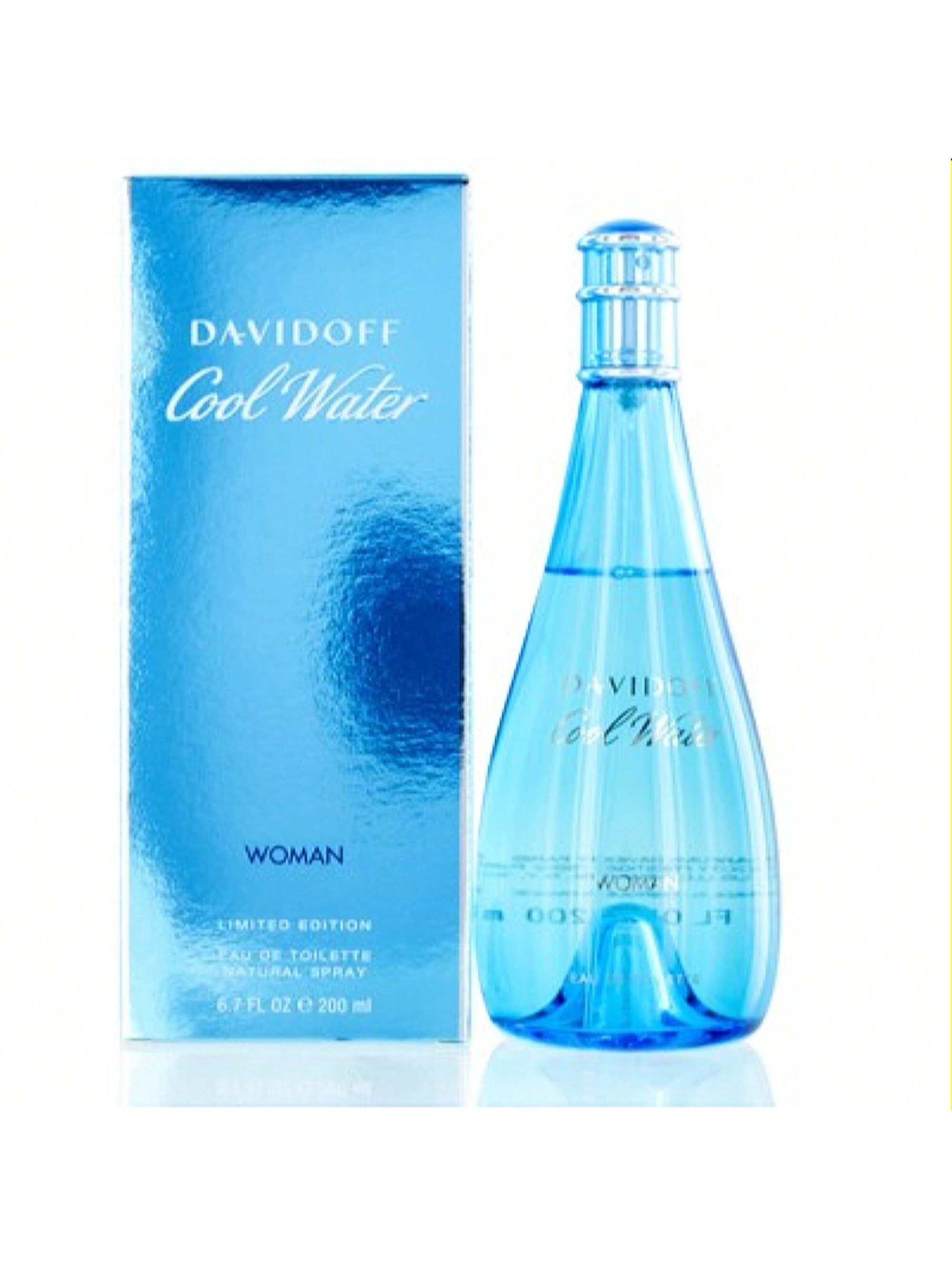 Cool Water Woman by Davidoff EDT Spray 6.7 Oz - Women 3607347565321