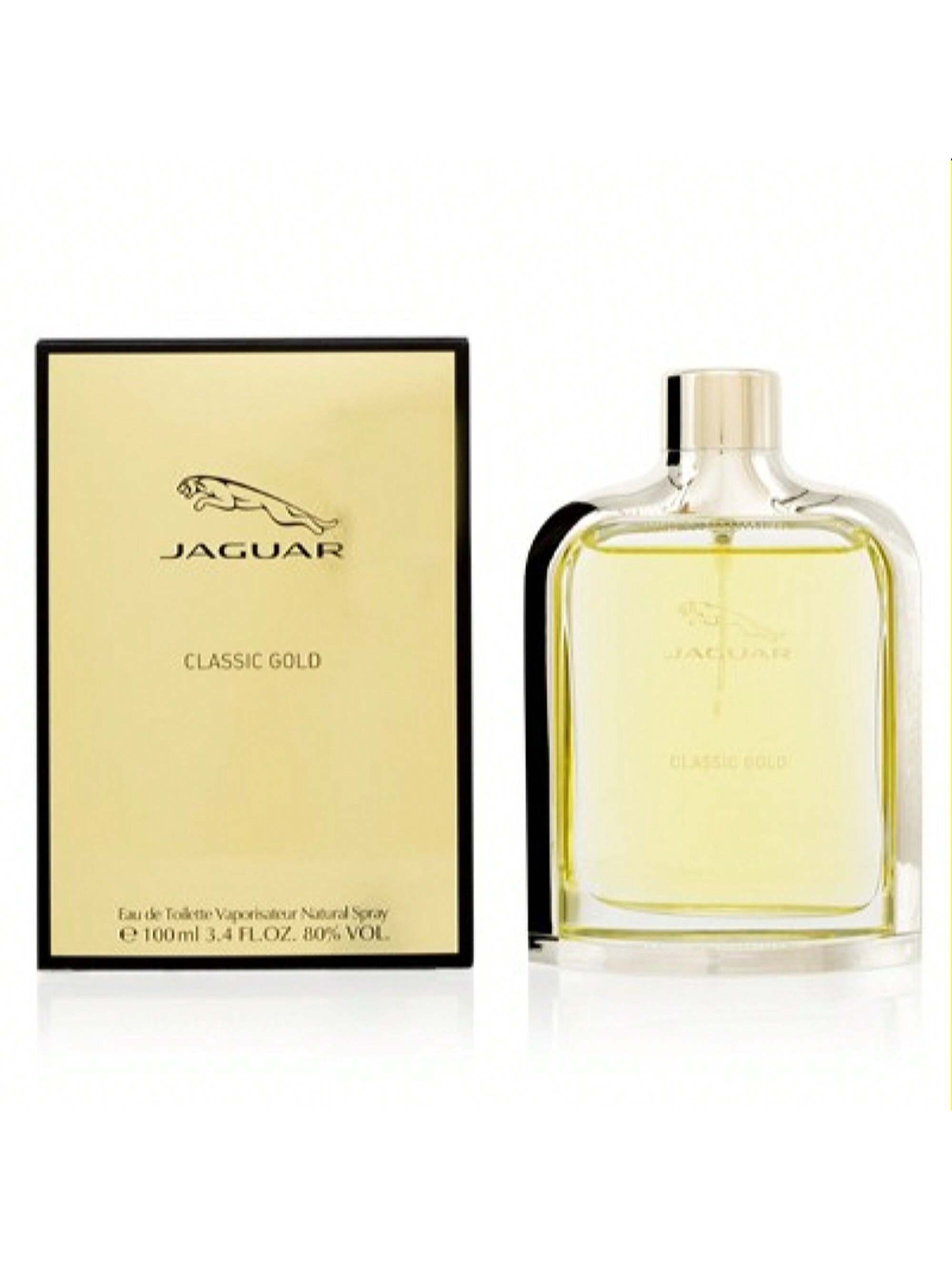 Jaguar Classic Gold by Jaguar EDT Spray 3.4 Oz - Men 7640111493723