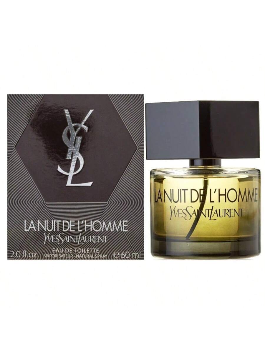 Lanuit De L'Homme by Ysl EDT Spray 2.0 Oz - Men 3365440375055