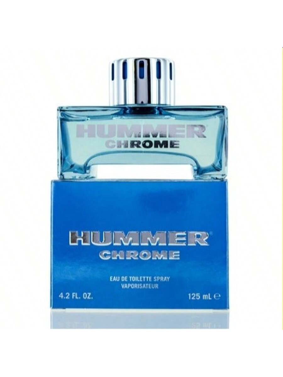 Hummer Chrome Men by Hummer EDT Spray 4.2 Oz - Men 856515004213