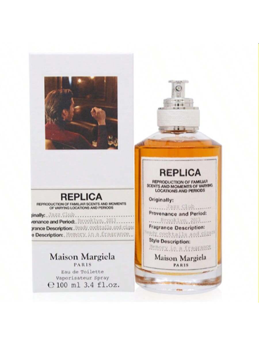 Replica Jazz Club by Maison Margiela EDT Spray 3.4 Oz - Men 3605521932105