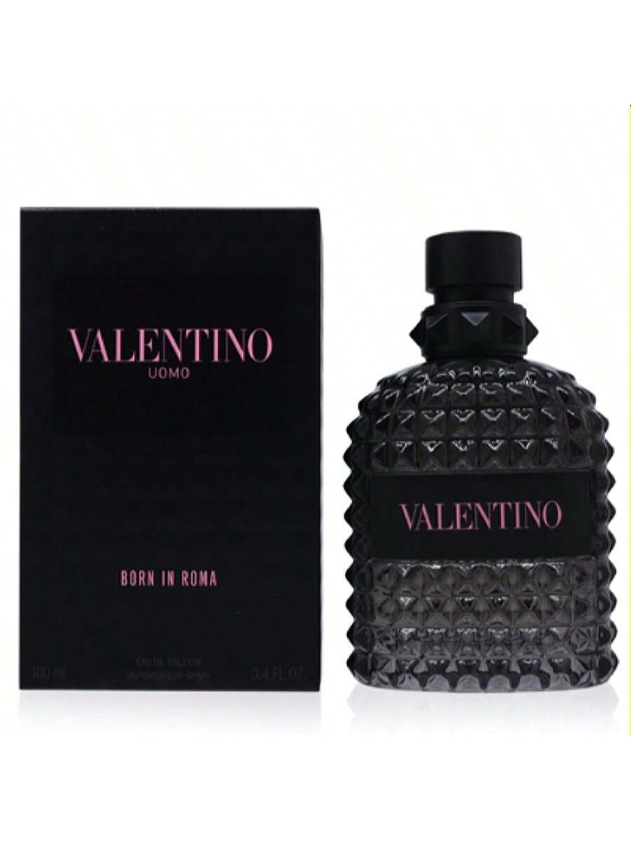 Uomo Born In Roma by Valentino EDT Spray 3.4 Oz - Men 3614272761469