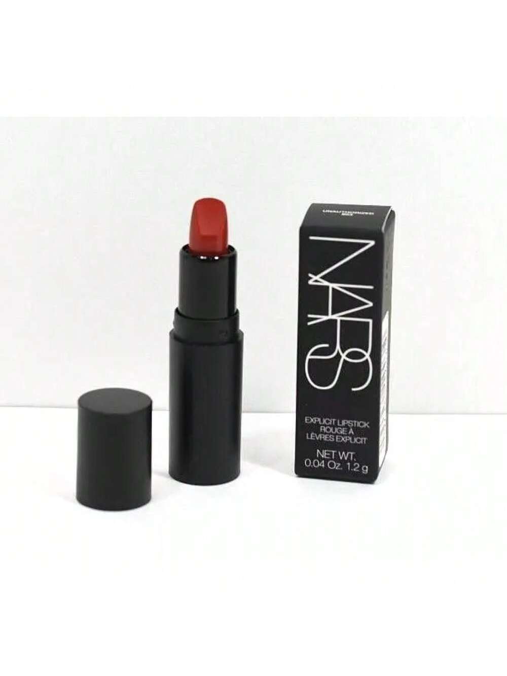 Explicit Satin Lipstick Unauthorized by Nars 0.04 Oz 194251144610